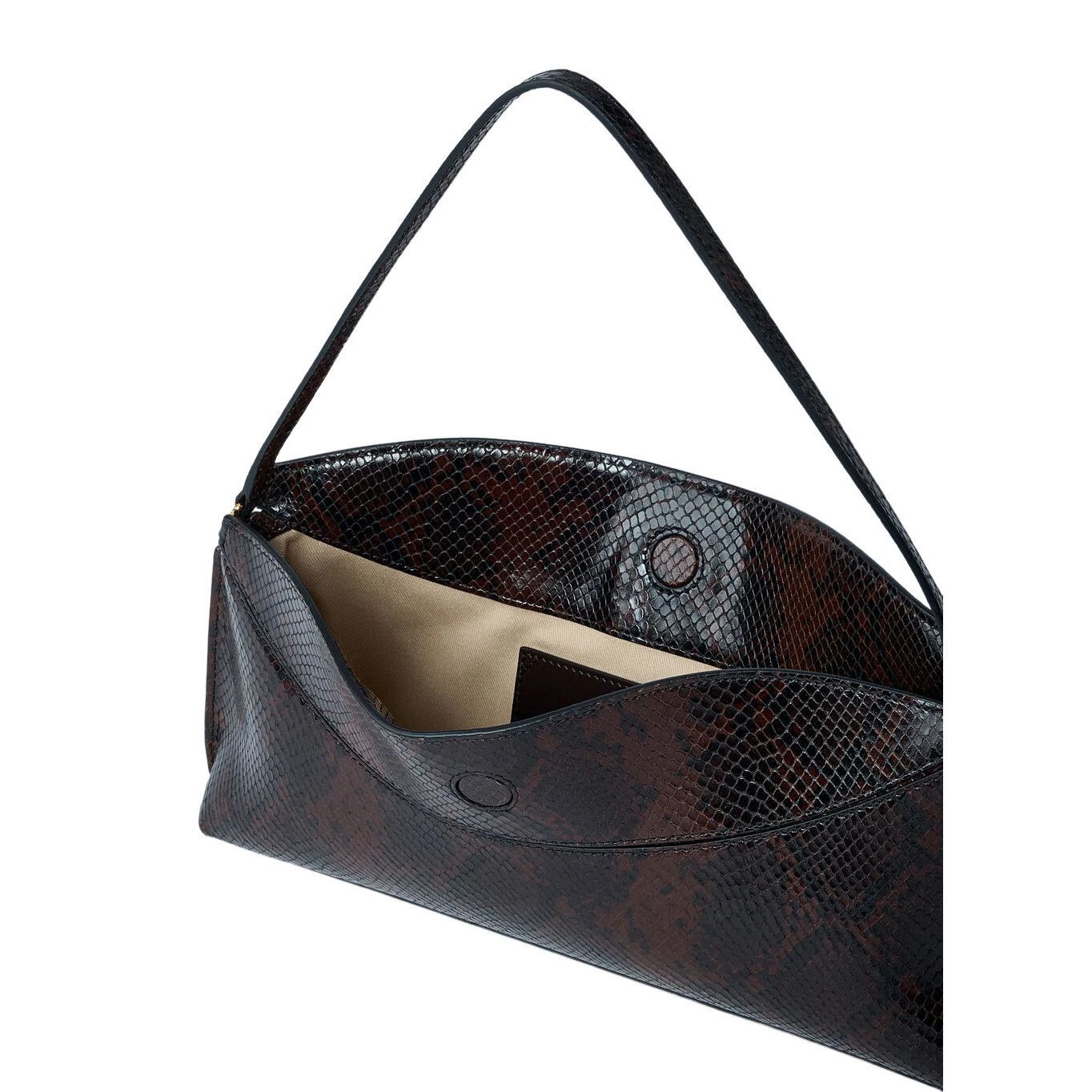 Jacquemus Jacquemus The Calisso Brown Shoulder Bag New Size ONE SIZE - 3 Thumbnail