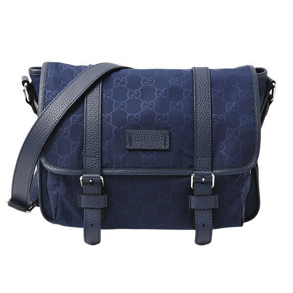 Gucci Gucci GG Nylon Shoulder Bag Others Crossbody Bag 510335 in Blue, Women's