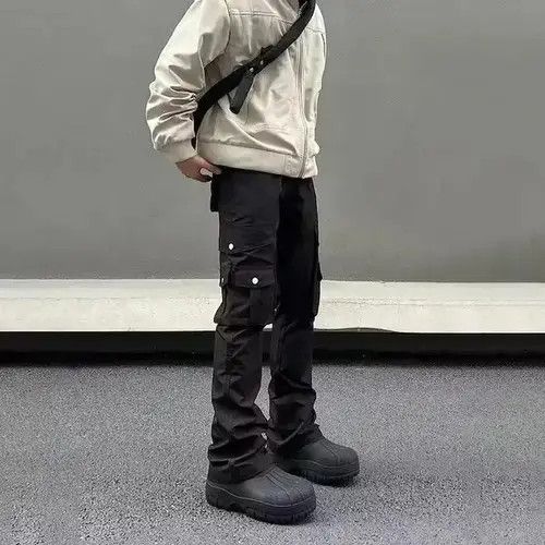Other Straight Boot Cut Flared Pocket Cargo Jeans Size US 30 / EU 46 - 3 Thumbnail