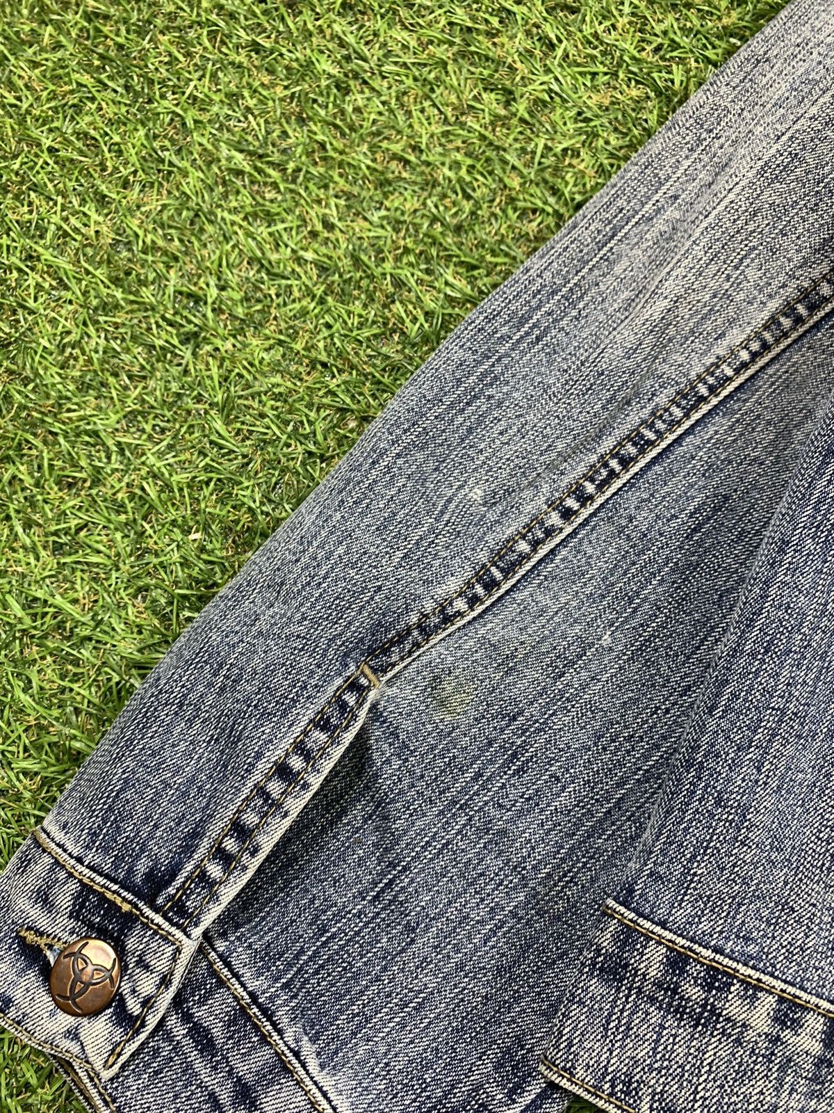 Vintage Vintage Y2K Jeans jacket denim streetwear style size M Size US M / EU 48-50 / 2 - 5 Thumbnail