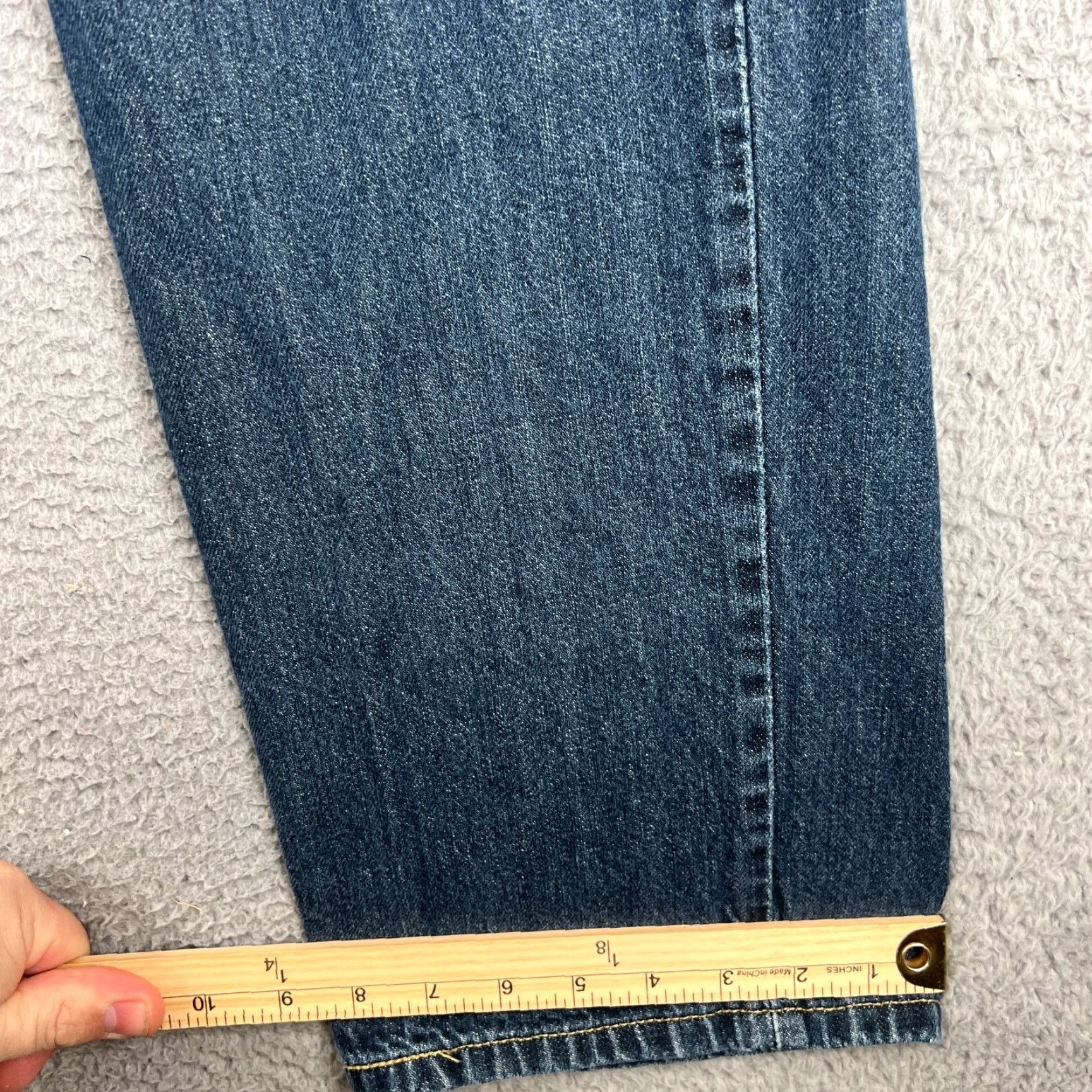 Levi's Levi’s Men’s 559 Relaxed Straight Jeans 36x34 Blue Denim Cotton Blend 5-Pocket Design Regular Mens Straight Jeans Size US 36 / EU 52 - 2 Thumbnail
