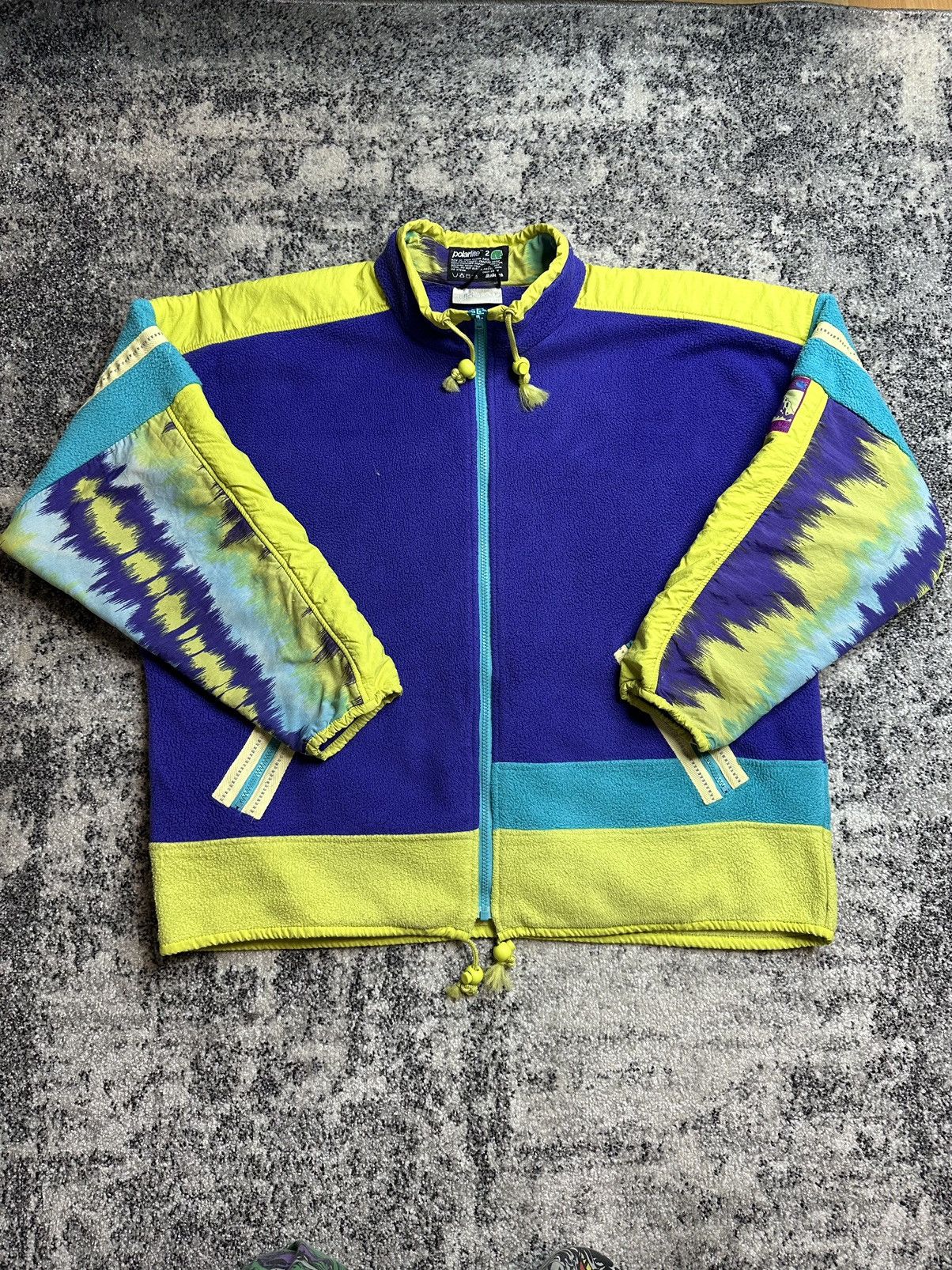 Adidas Vintage Adidas polarlite Trekking fleece Streetwear 90 rare Size US M / EU 48-50 / 2 - 1 Thumbnail