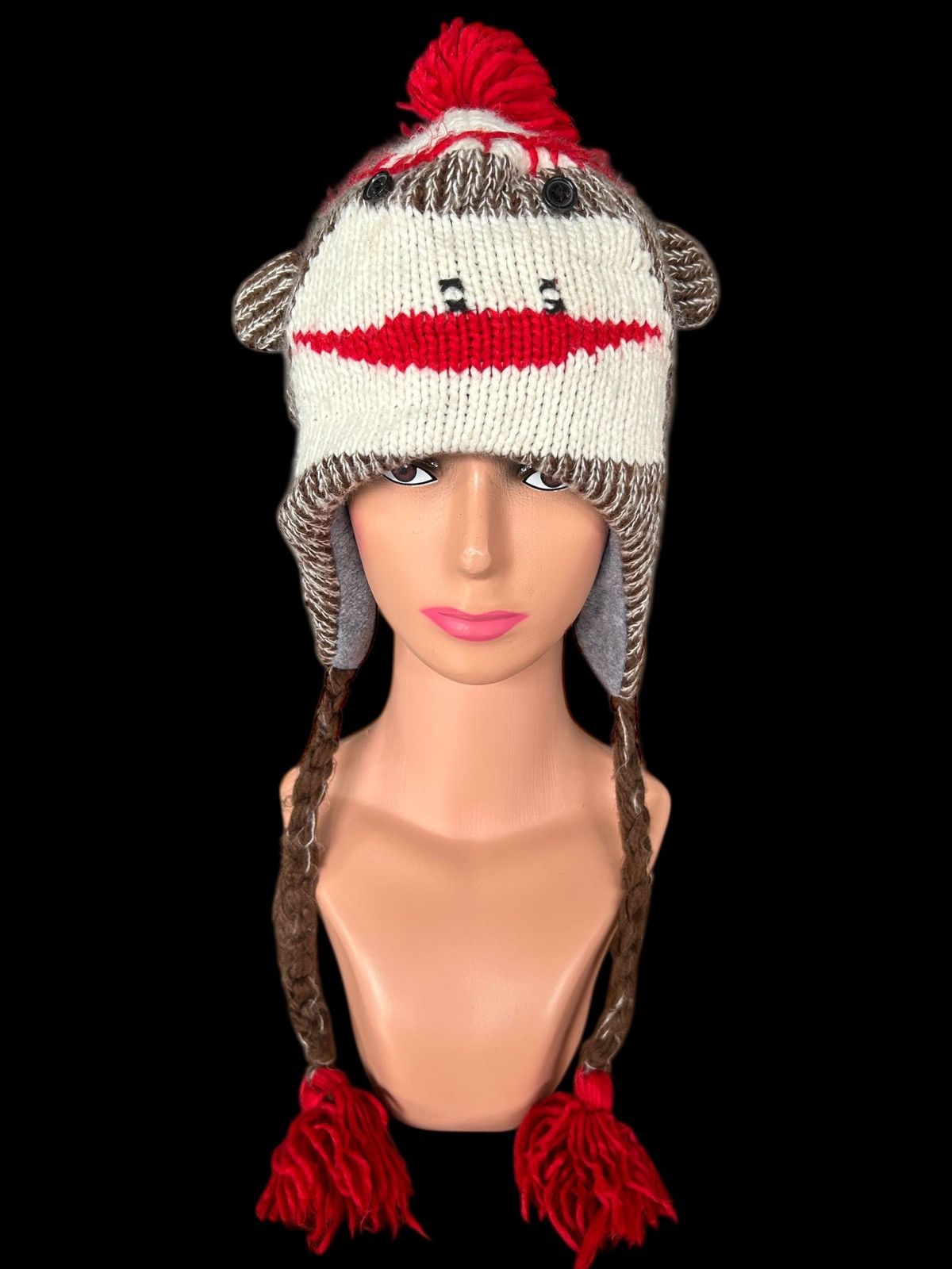 Kapital Bunny Japanese Style Knitted Beanie Hats Size ONE SIZE - 1 Thumbnail