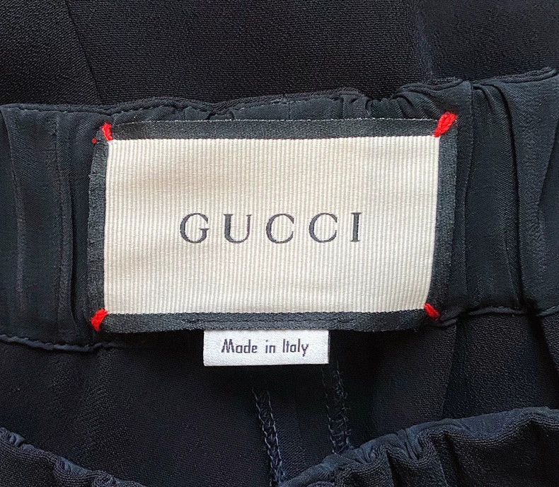 Gucci Gucci Black side striped trousers 2502-Nextarrow Size US 36 / EU 52 - 5 Thumbnail
