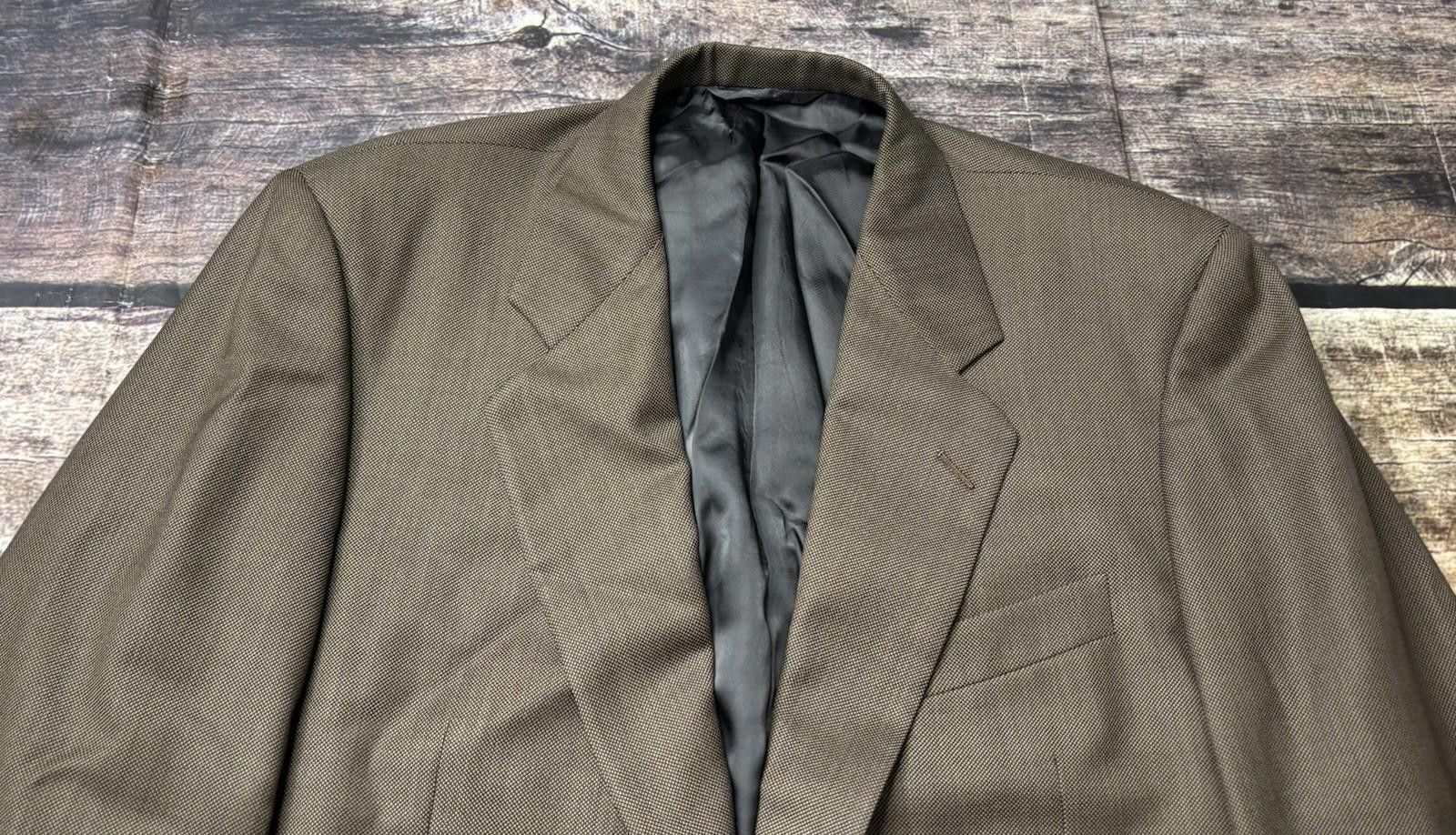 Hickey Freeman VTG Hickey Freeman Barneys New York Blazer Jacket Mens 46 Size 46R - 4 Thumbnail