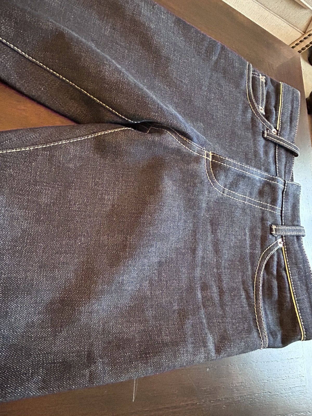 Balenciaga Balenciaga Raw Denim 2010's Skinny Jeans Size US 29 - 4 Thumbnail