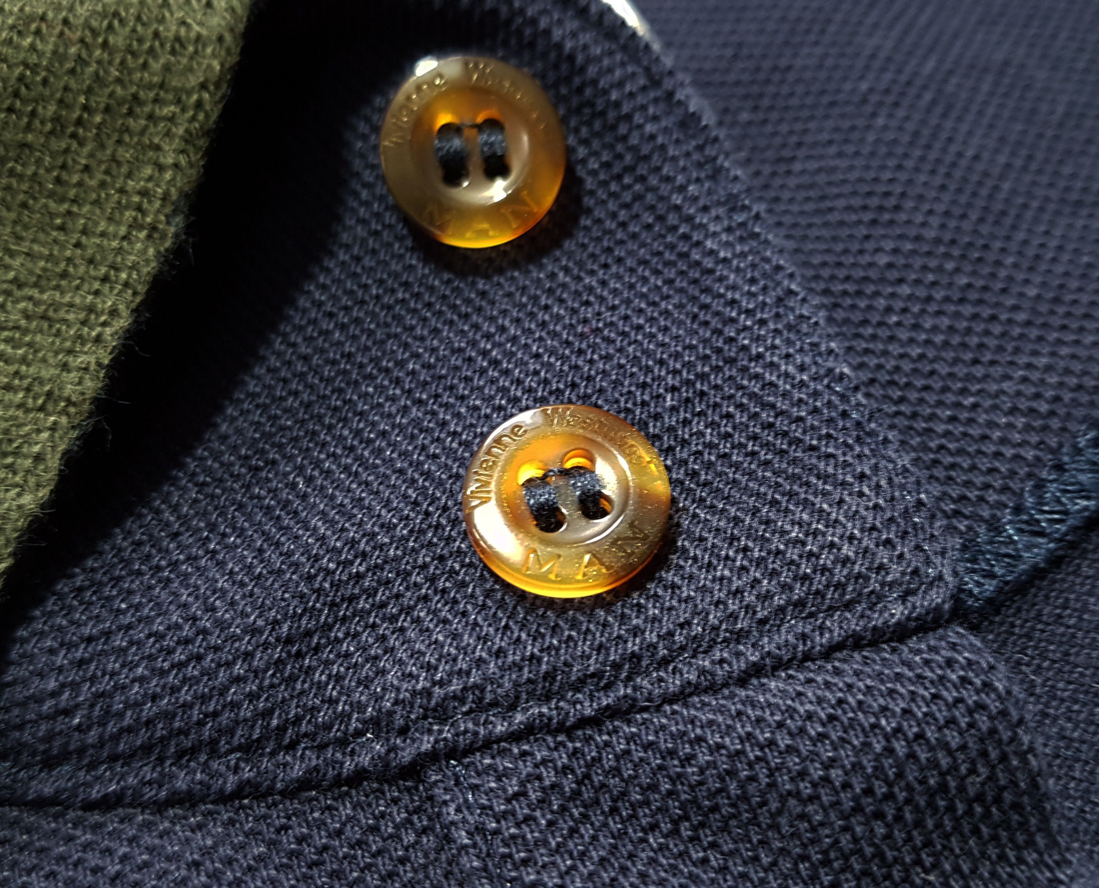 Vivienne Westwood Vivienne Westwood Men's Polo Shirt Blue sz L Size US L / EU 52-54 / 3 - 9 Thumbnail