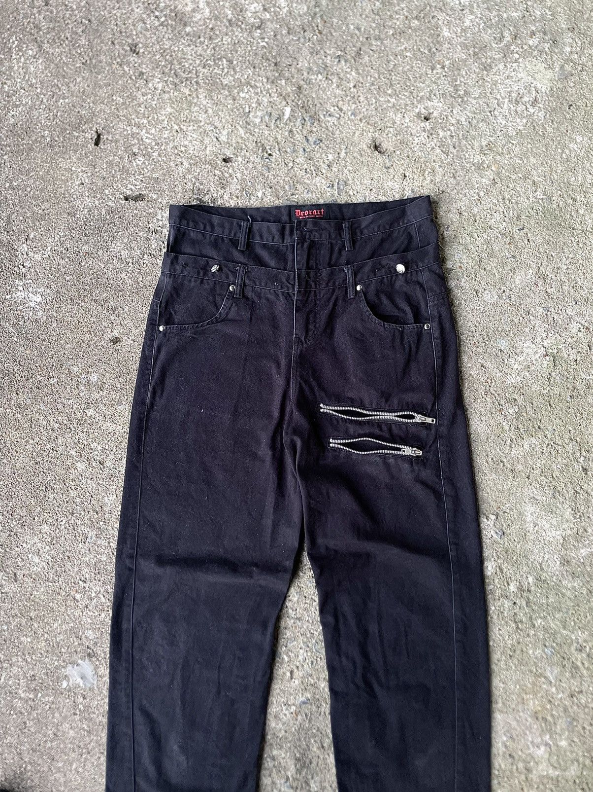 Japanese Brand Bondage Deorart Double Waist Pants Lgb Ifsix Style Size US 30 / EU 46 - 3 Thumbnail