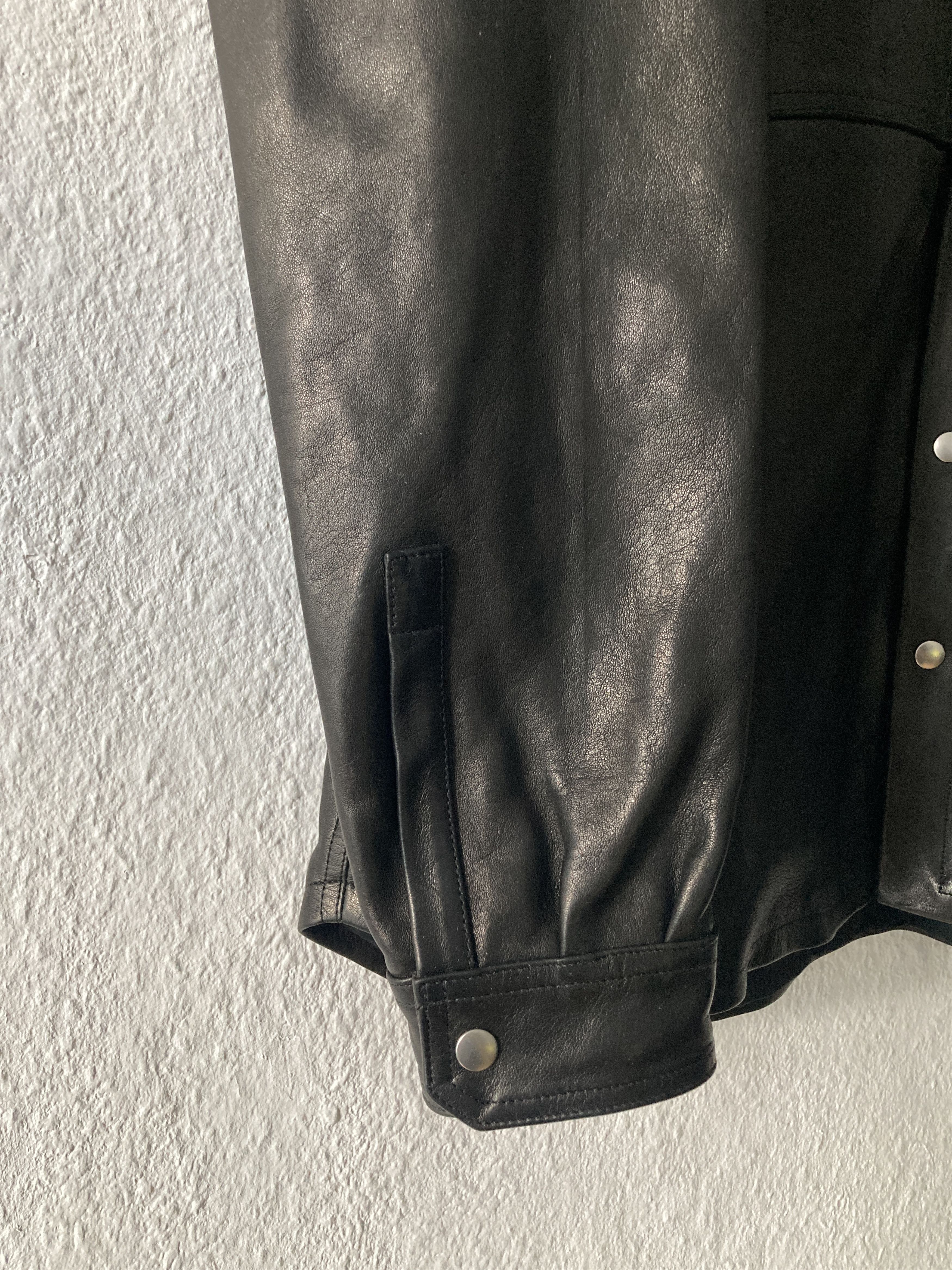 Rick Owens F/W 25 "CONCORDIANS" Lamb Leather Shirt Jacket Rick Owens 54 Size US L / EU 52-54 / 3 - 6 Thumbnail