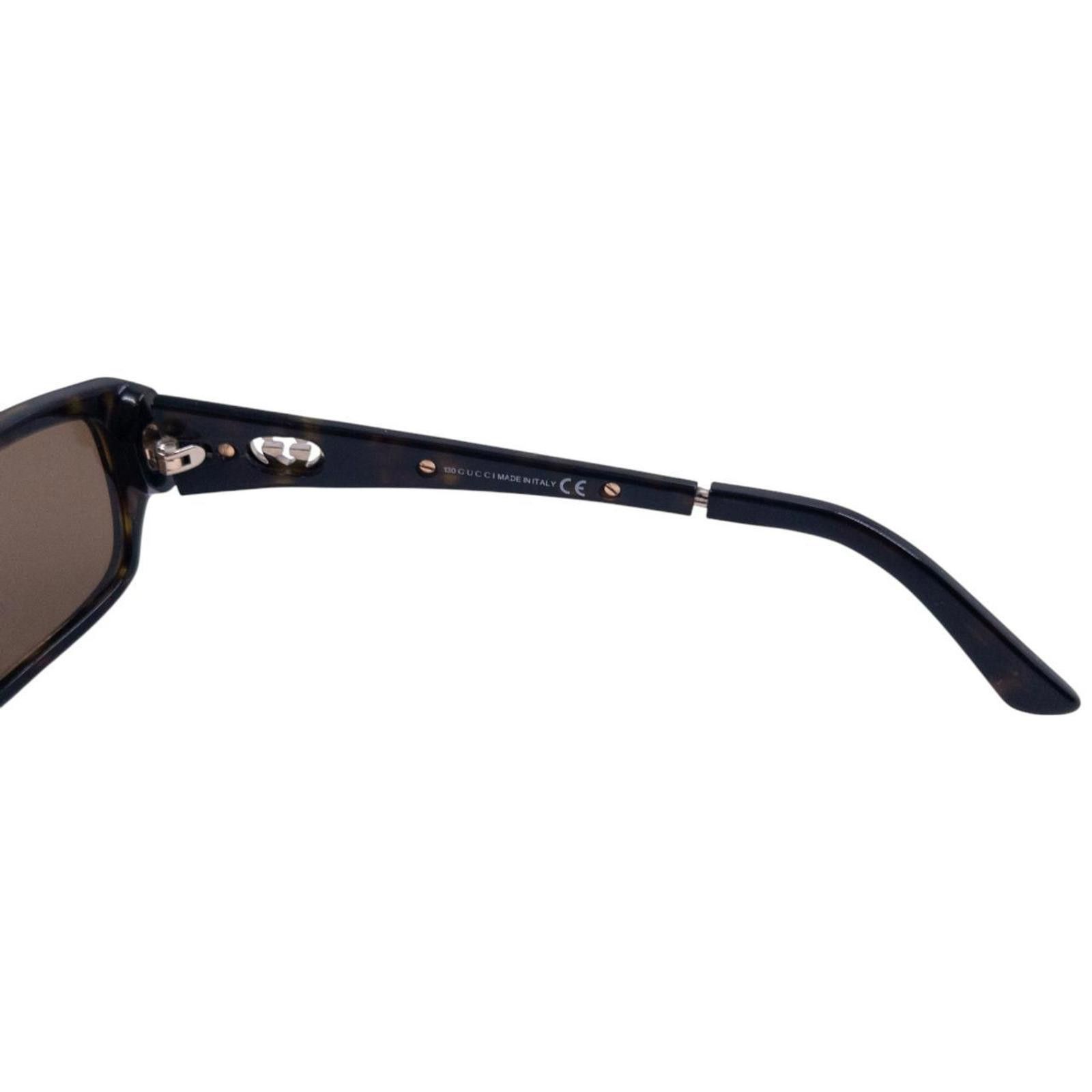 Gucci Vintage Gucci Tortoise Shell Sunglasses Size ONE SIZE - 7 Thumbnail
