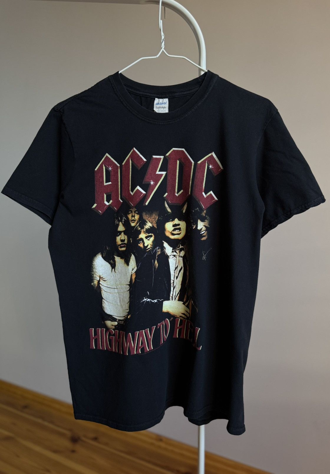 Band Tees Vintage AC/DC Highway To Hell Shirt Tee Size US M / EU 48-50 / 2 - 1 Thumbnail
