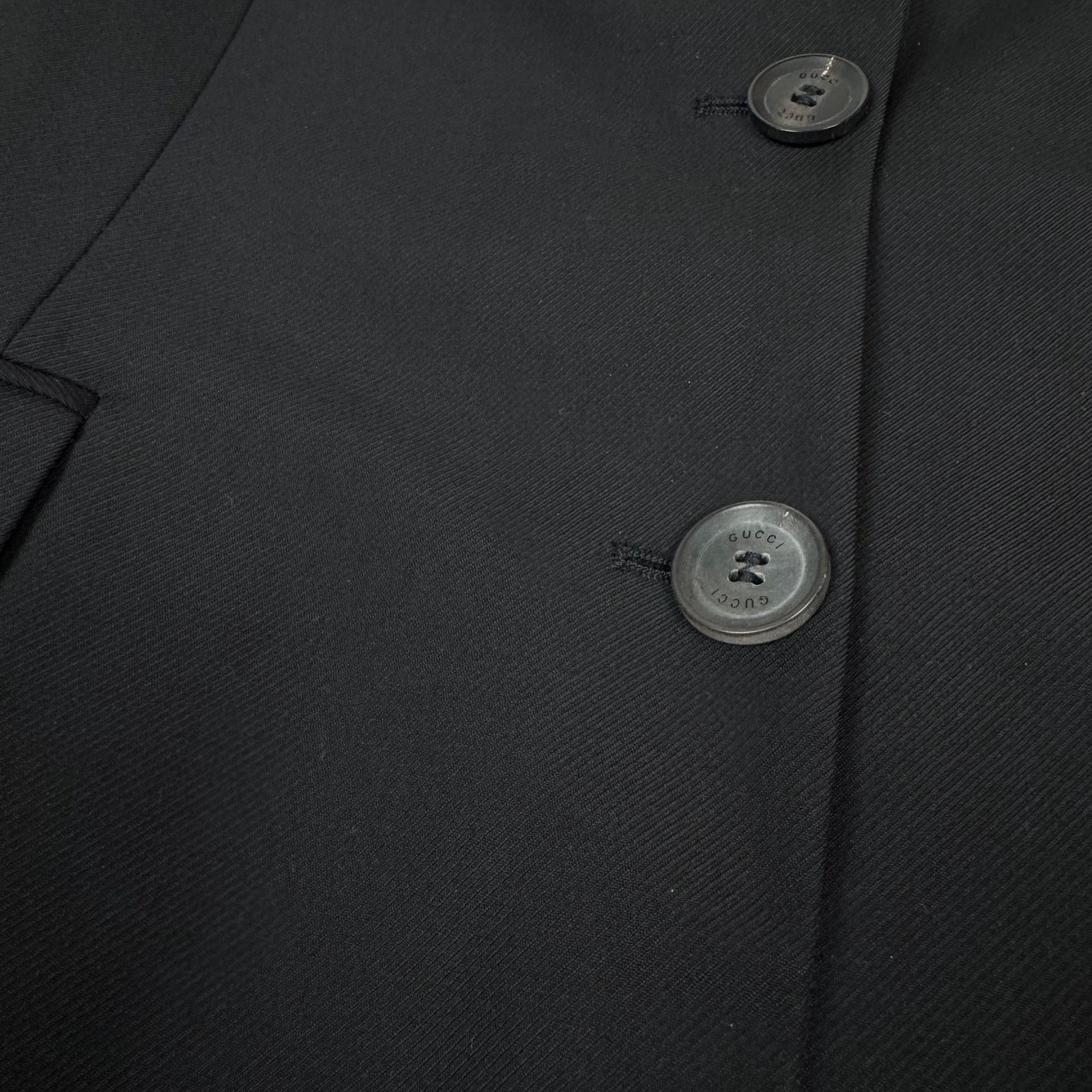 Gucci Gucci Black Long Sleeve Blazer Jacket 38 Size S / US 4 / IT 40 - 6 Thumbnail