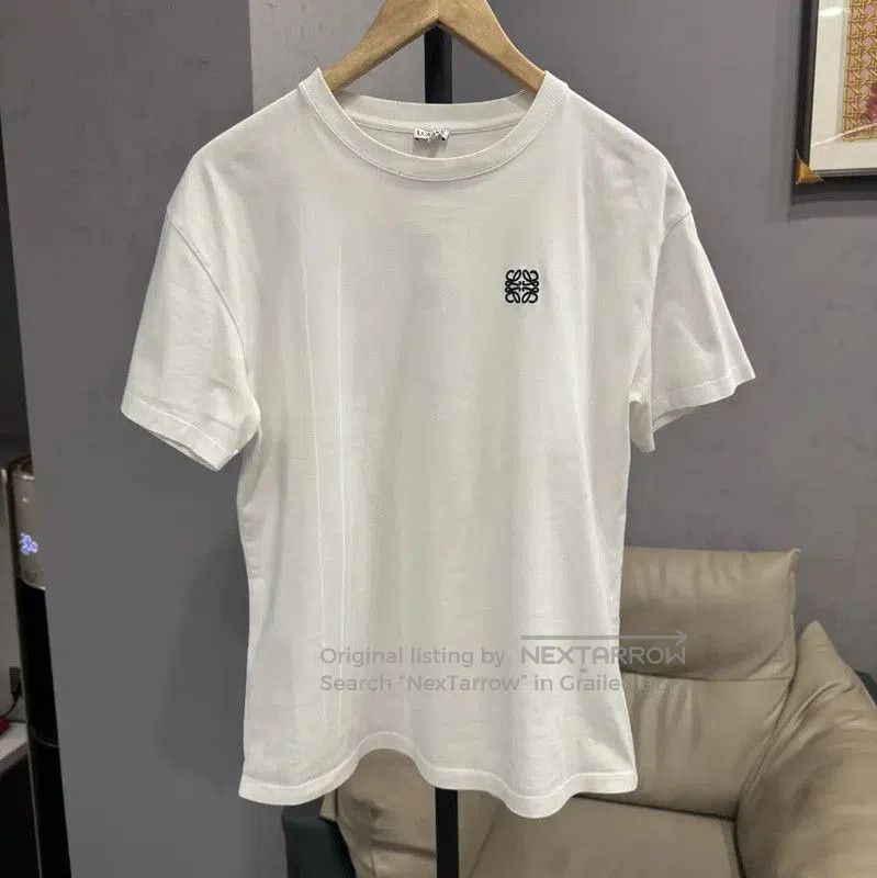 Loewe White Cotton Women's T-Shirt .