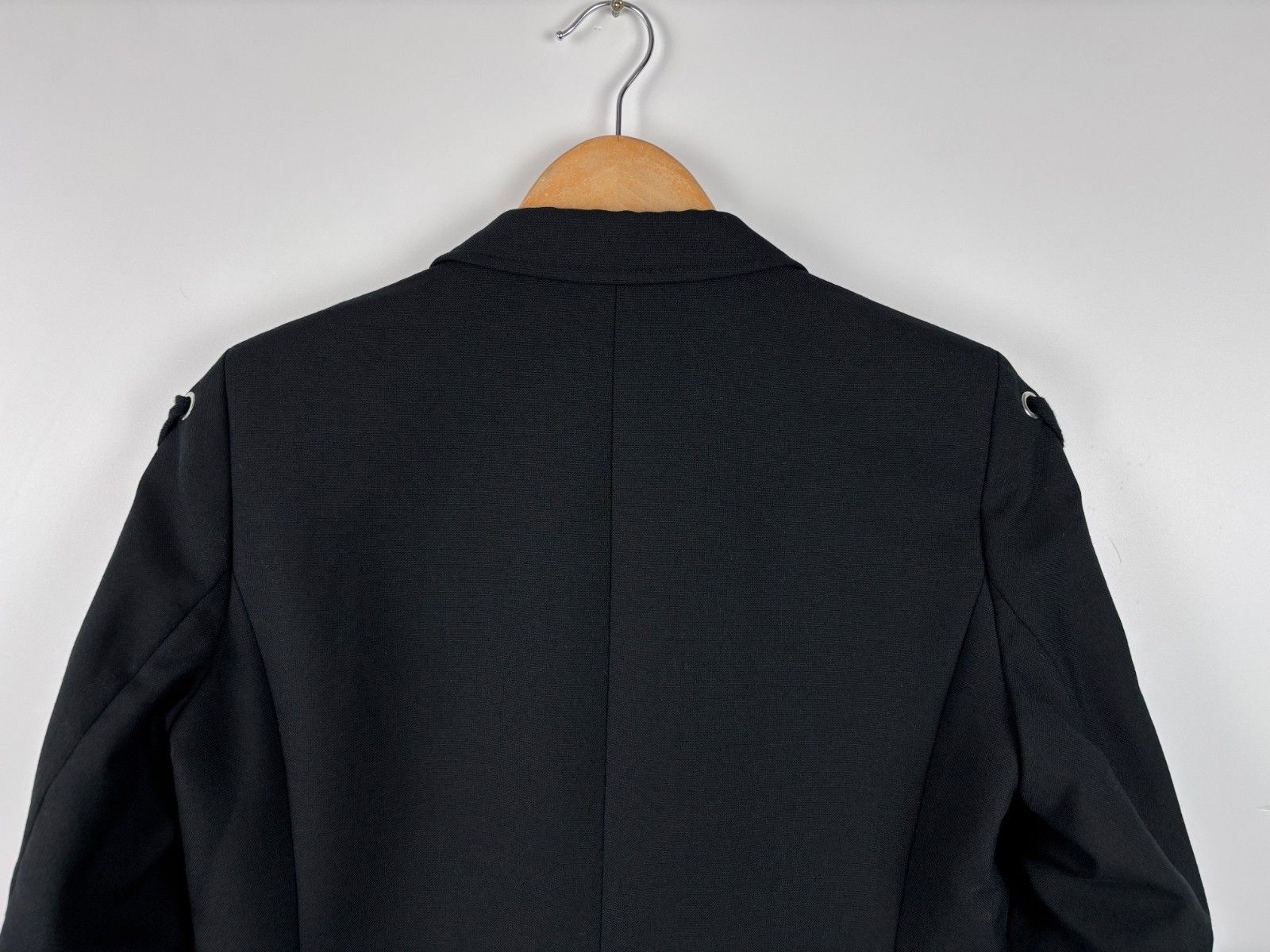 Sandro Womens Sandro Paris Wool Polyester Black Blazer Size 36 Size S / US 4 / IT 40 - 6 Thumbnail