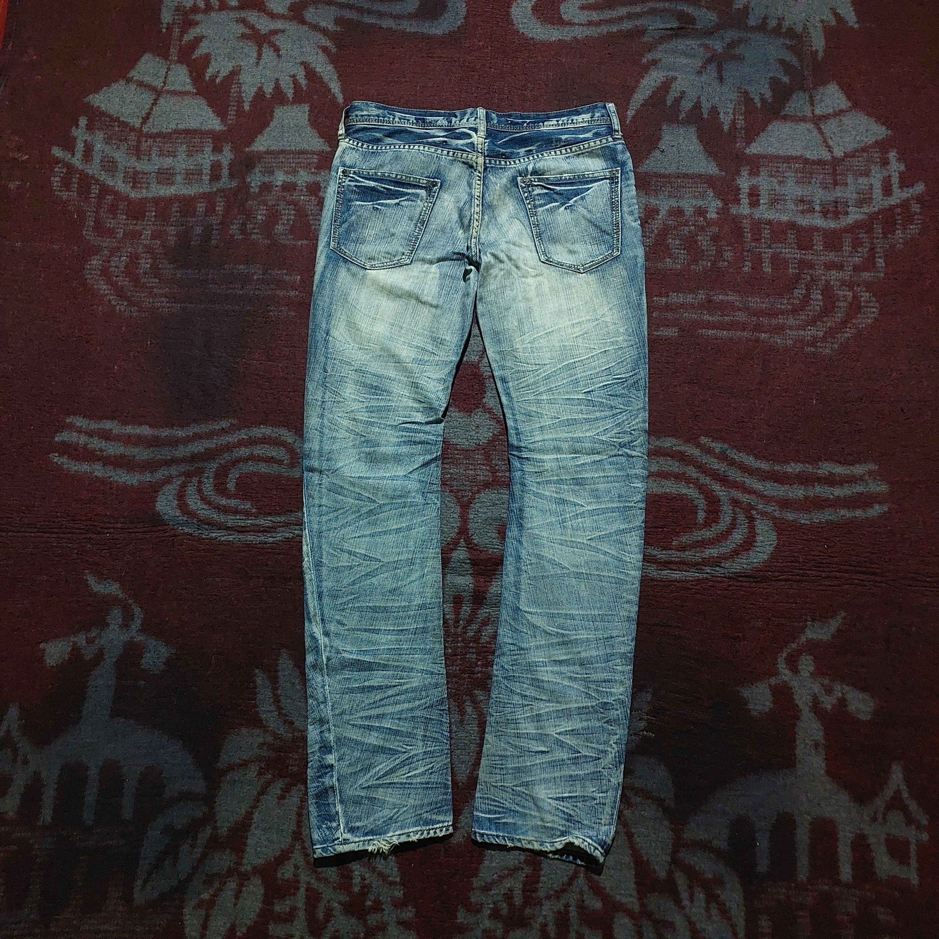 Tornado Mart 2000s Edge Ruppet clawmark curve denim Size US 34 / EU 50 - 2 Thumbnail