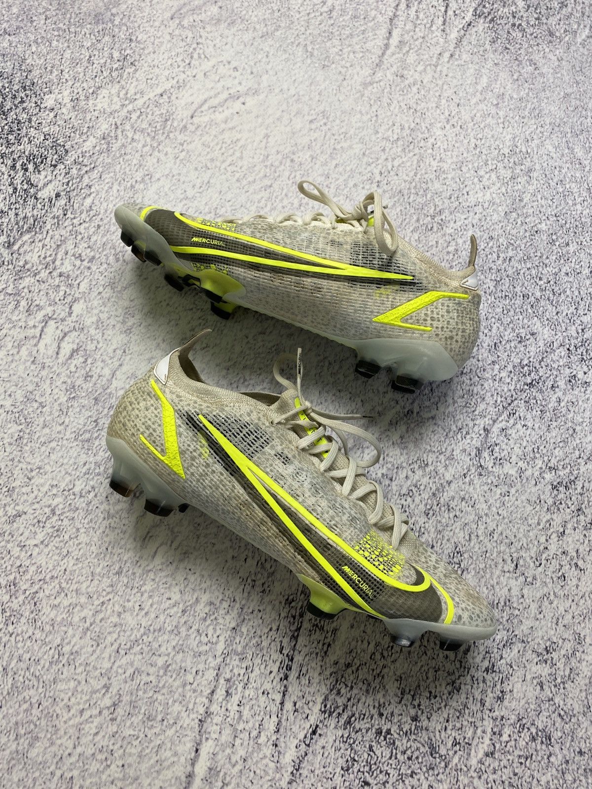 Nike Vapor 14 Elite FG White Soccer Cleats CQ7635-107 US 8