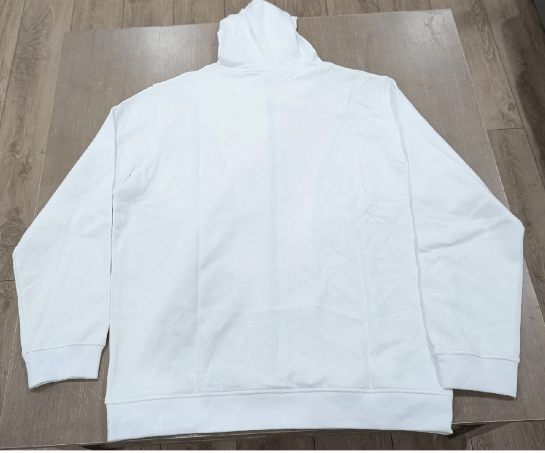 Bally BALLY Checker Stripe Zip Up Hoodie White/Black Medium Size US M / EU 48-50 / 2 - 4 Thumbnail