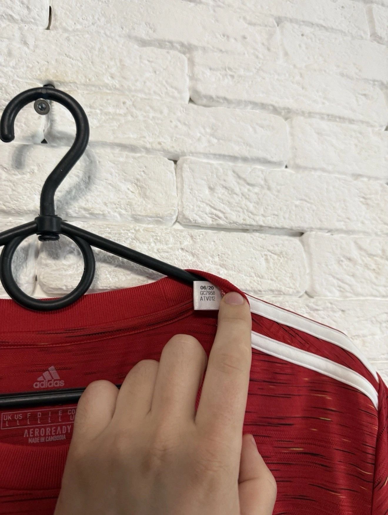 Adidas Adidas Manchester United 2021 Home Jersey New Football Shirt Size US L / EU 52-54 / 3 - 4 Thumbnail