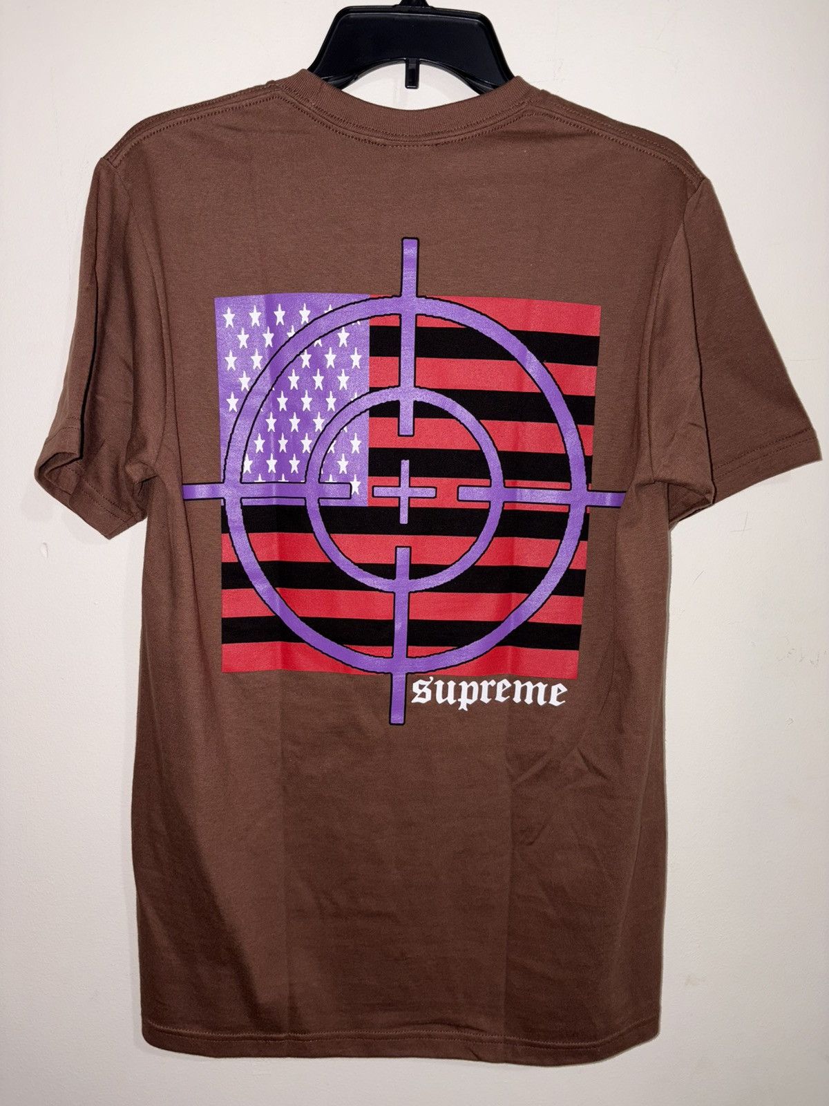 Supreme Brown Supreme Target Tee Size US S / EU 44-46 / 1 - 2 Thumbnail