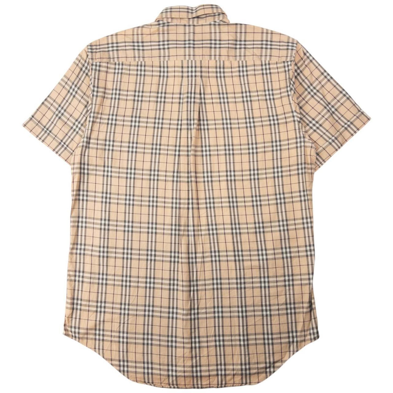 Burberry Vintage Burberry Nova Check Button Up Shirt Size M Size US M / EU 48-50 / 2 - 2 Thumbnail