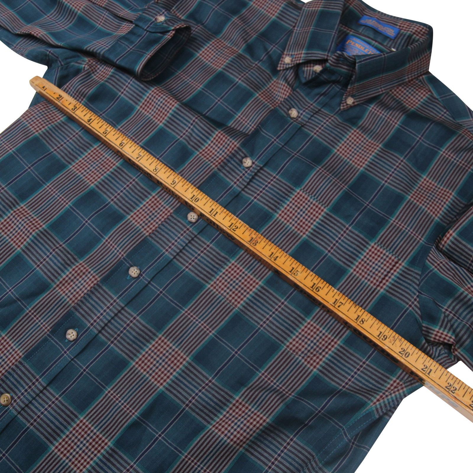 Pendleton × Vintage Pendleton Sir Pendleton Fine Worsted Wool Shirt Size US M / EU 48-50 / 2 - 5 Thumbnail