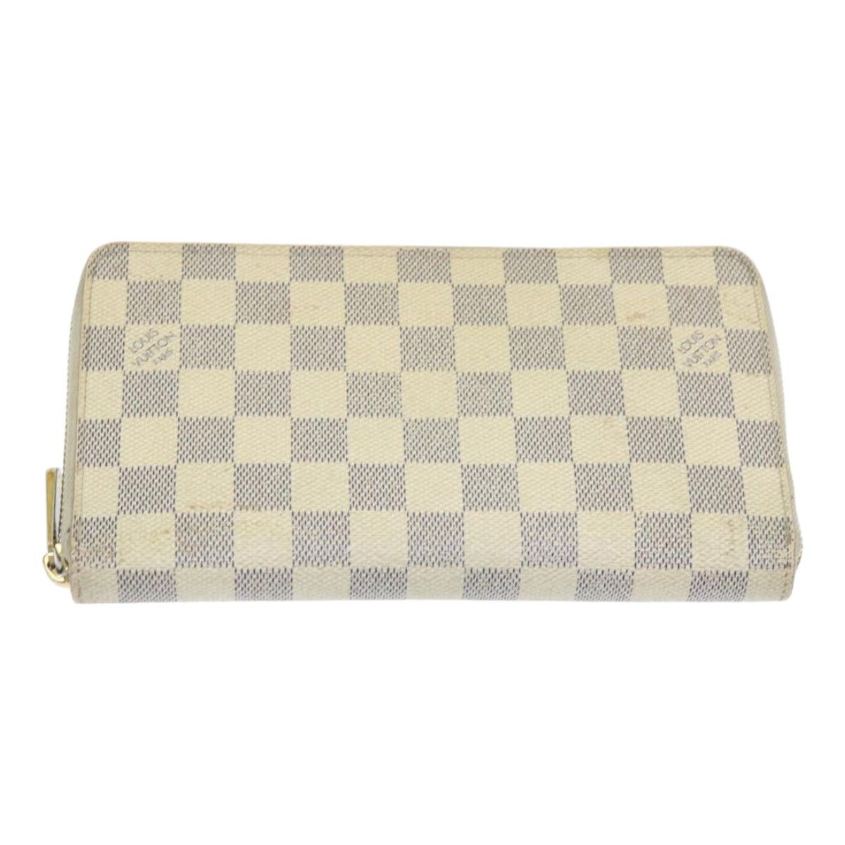 Louis Vuitton Portefeuille Zippy White Canvas Wallet (Pre-Owned) Size ONE SIZE - 1 Thumbnail