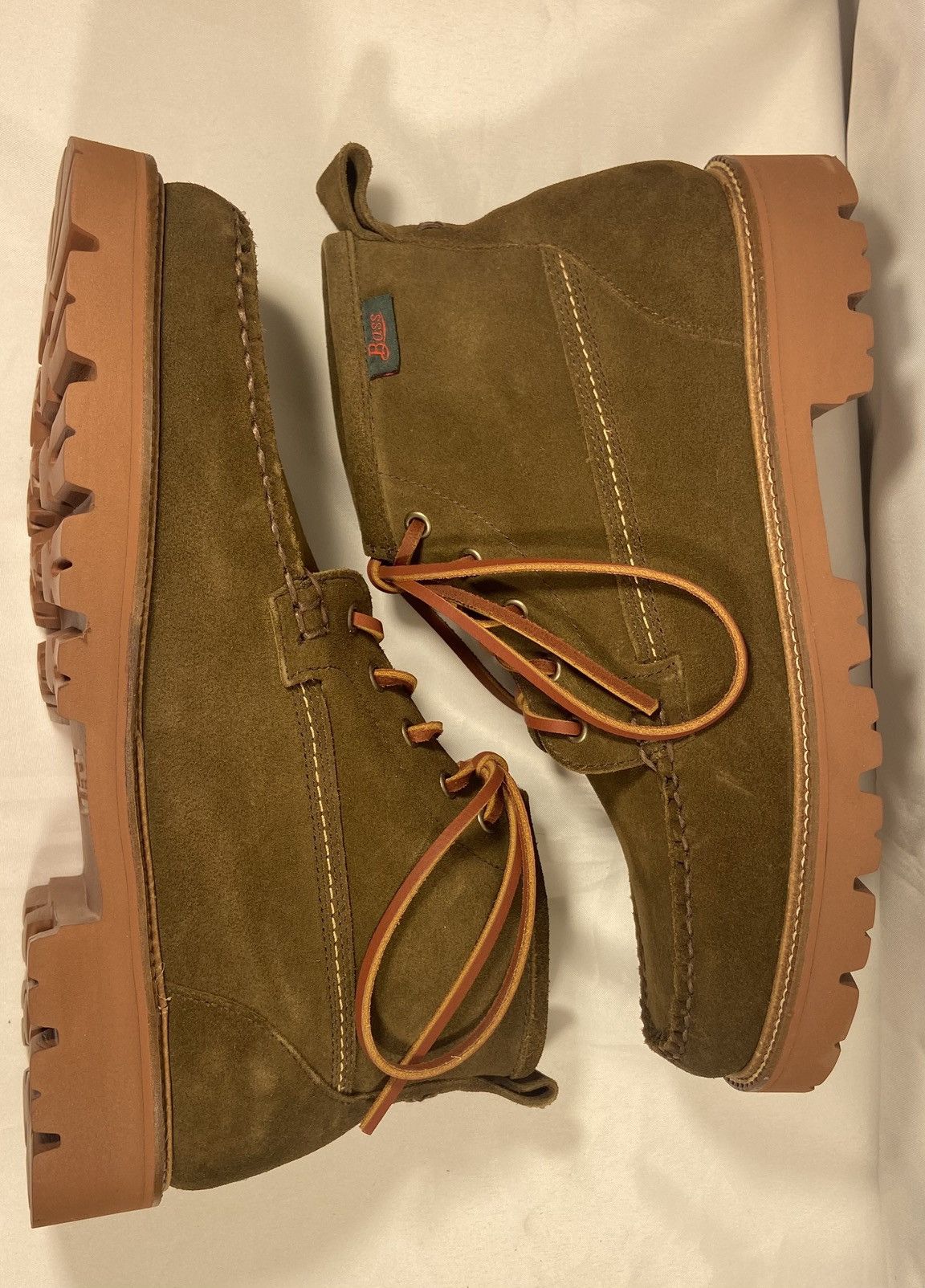 G.H. Bass & Co. Suede Ranger Moc Boot Size US 10.5 / EU 43-44 - 9 Thumbnail