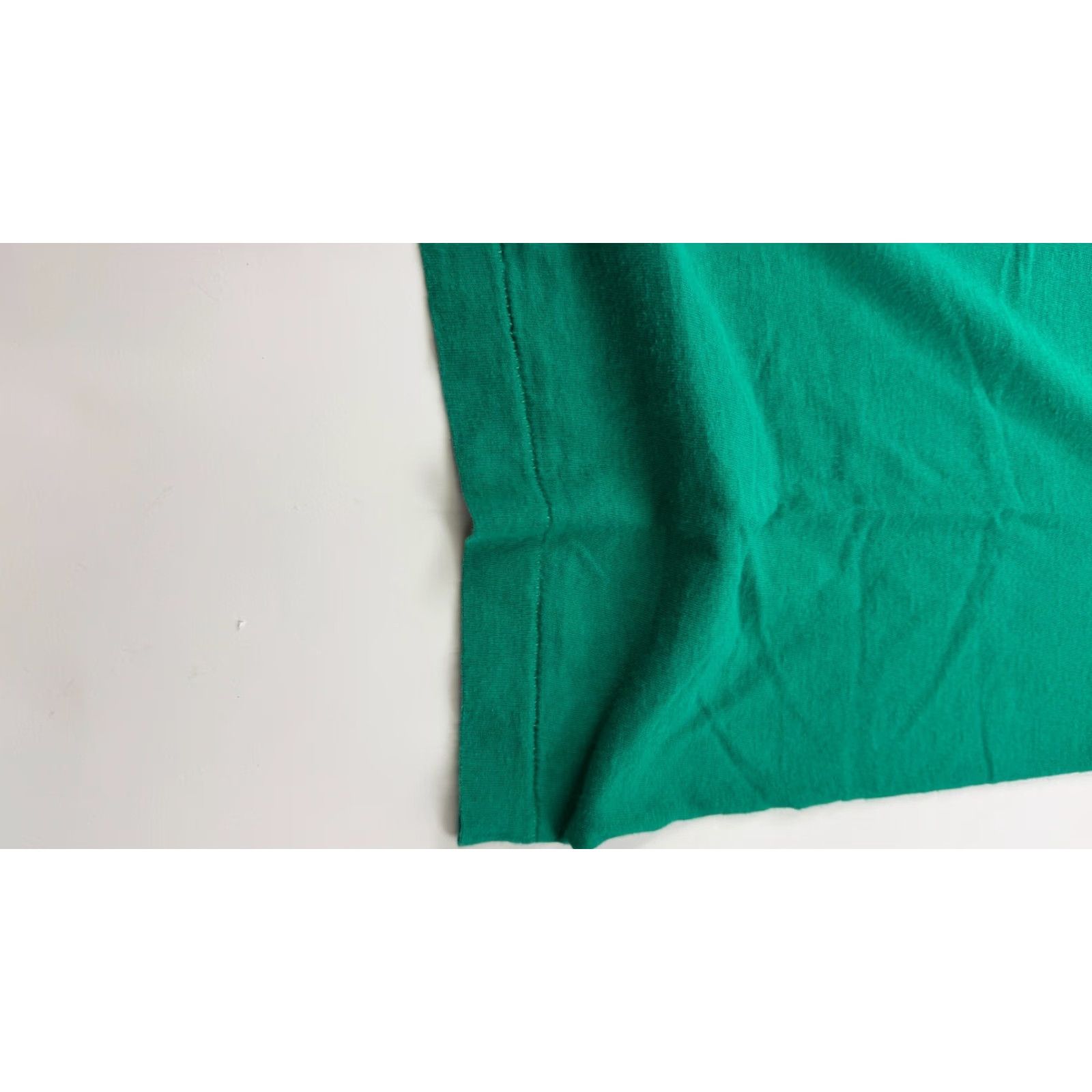 Fruit Of The Loom Fruit of the Loom Shirt Mens S Green Pocket Crew Neck USA Made Short Sleeve Cotton Size US S / EU 44-46 / 1 - 2 Thumbnail