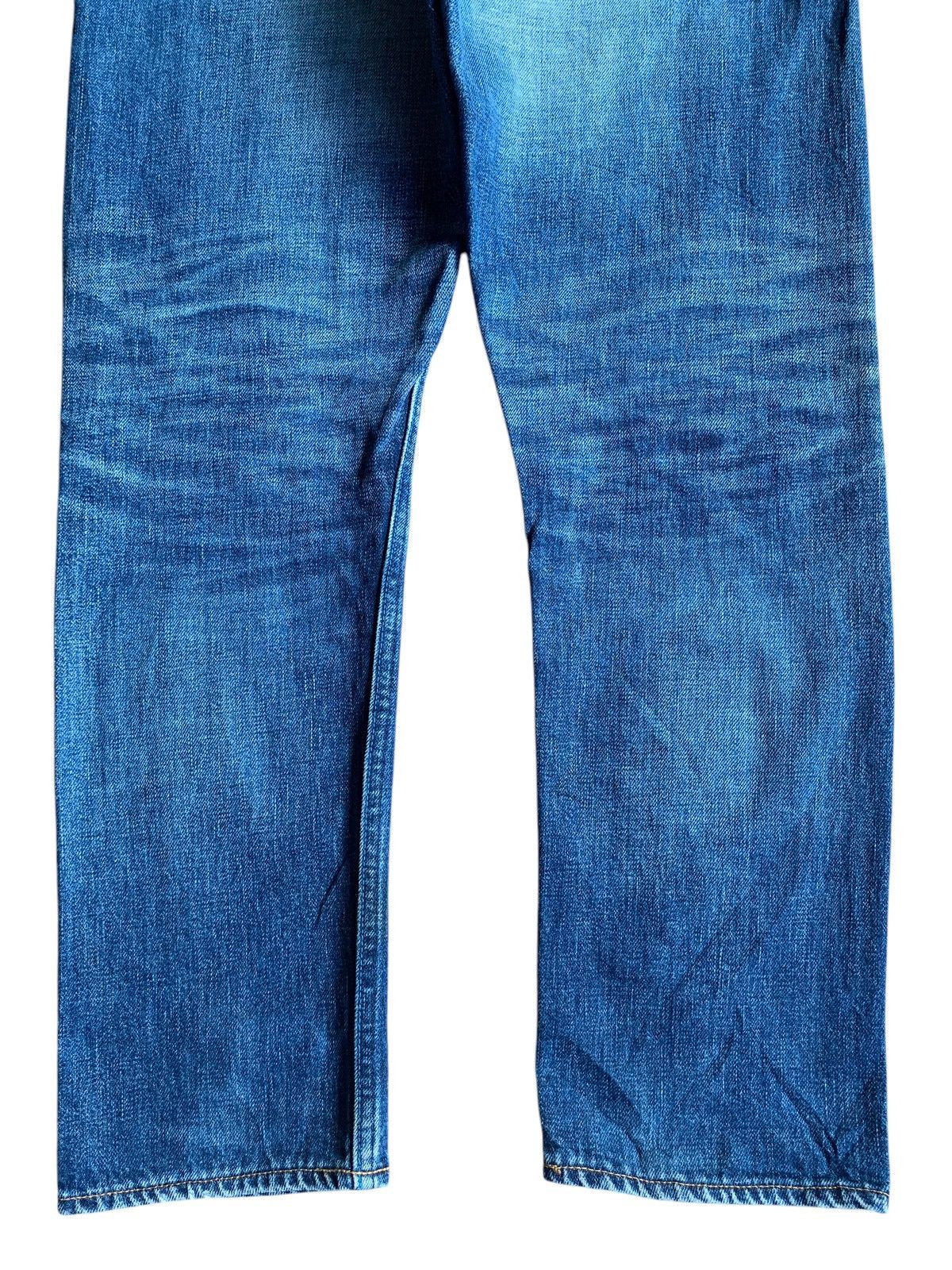 Japanese Brand × Kapital × Vintage JAPAN BLUE JEANS SELVEDGE DISTRESSED DENIM Size US 33 - 9 Thumbnail