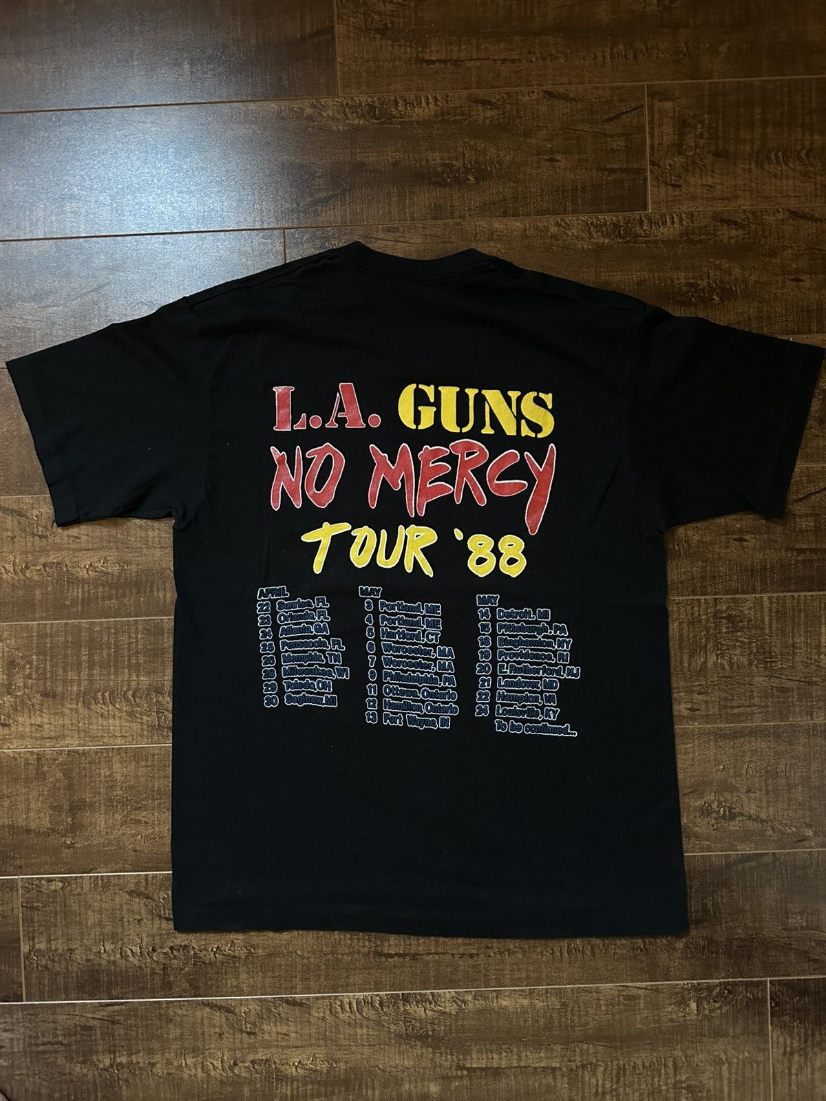 Vintage Vintage 1988 L.A Guns Single Stitch T-Shirt | Grailed