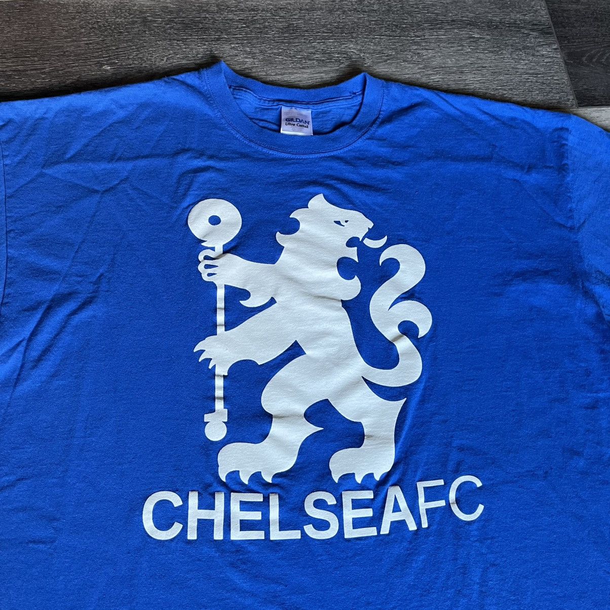 Chelsea Soccer Vintage 2000s Chelsea Football Club FC Lion Graphic T Shirt Size US XXL / EU 58 / 5 - 1 Thumbnail