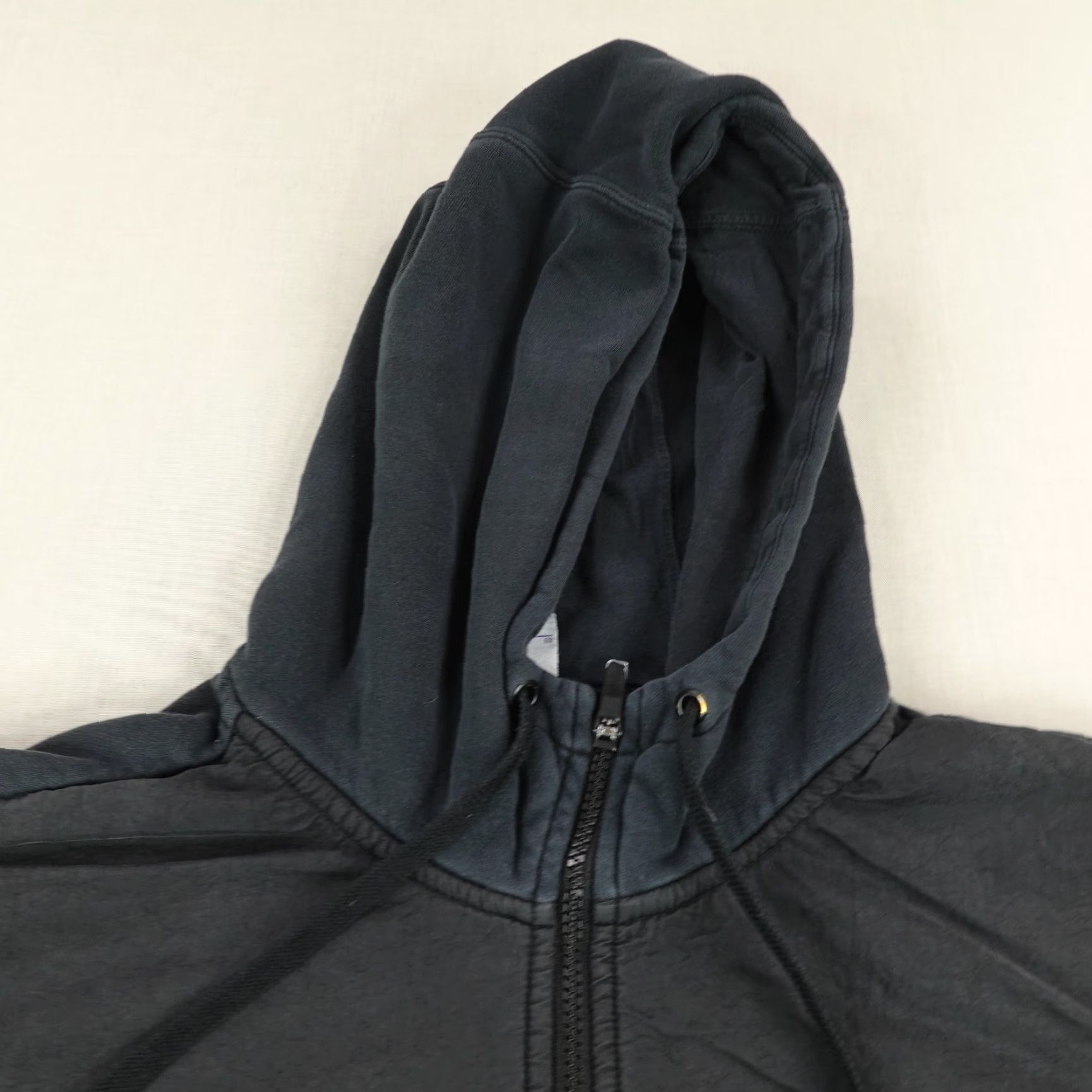 Nike Nike Hoodie Mens XL Black Hybrid Fleece Sweatshirt Full Zip Up Swoosh Sweater Size US XL / EU 56 / 4 - 2 Thumbnail