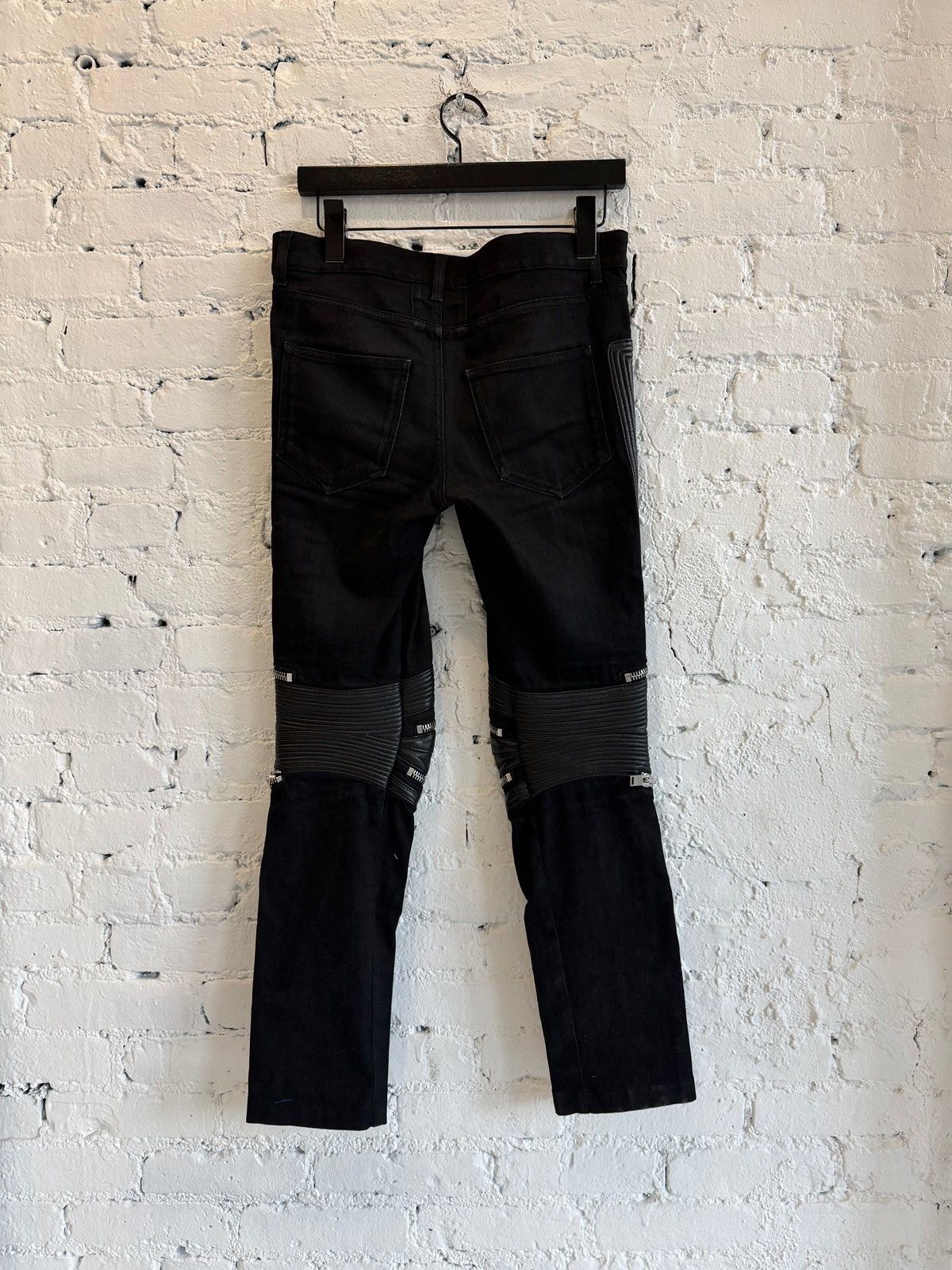 Saint Laurent Paris F/W 2017 SAINT LAURENT MOTO BIKER DENIM Size US 29 - 3 Thumbnail