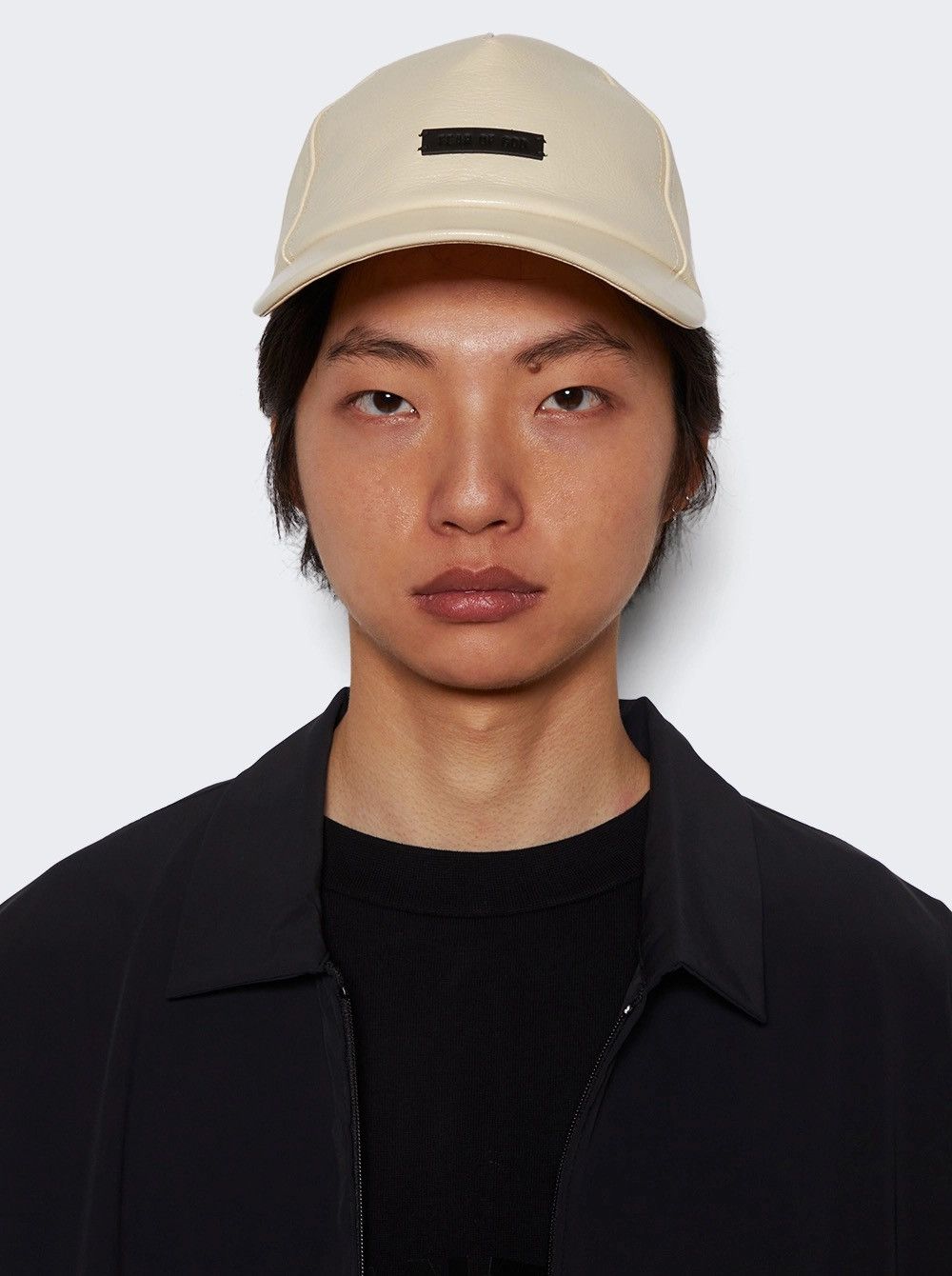 Fear of God Fear of God Leather Textured Baseball Cap Size 40 - 1 Thumbnail