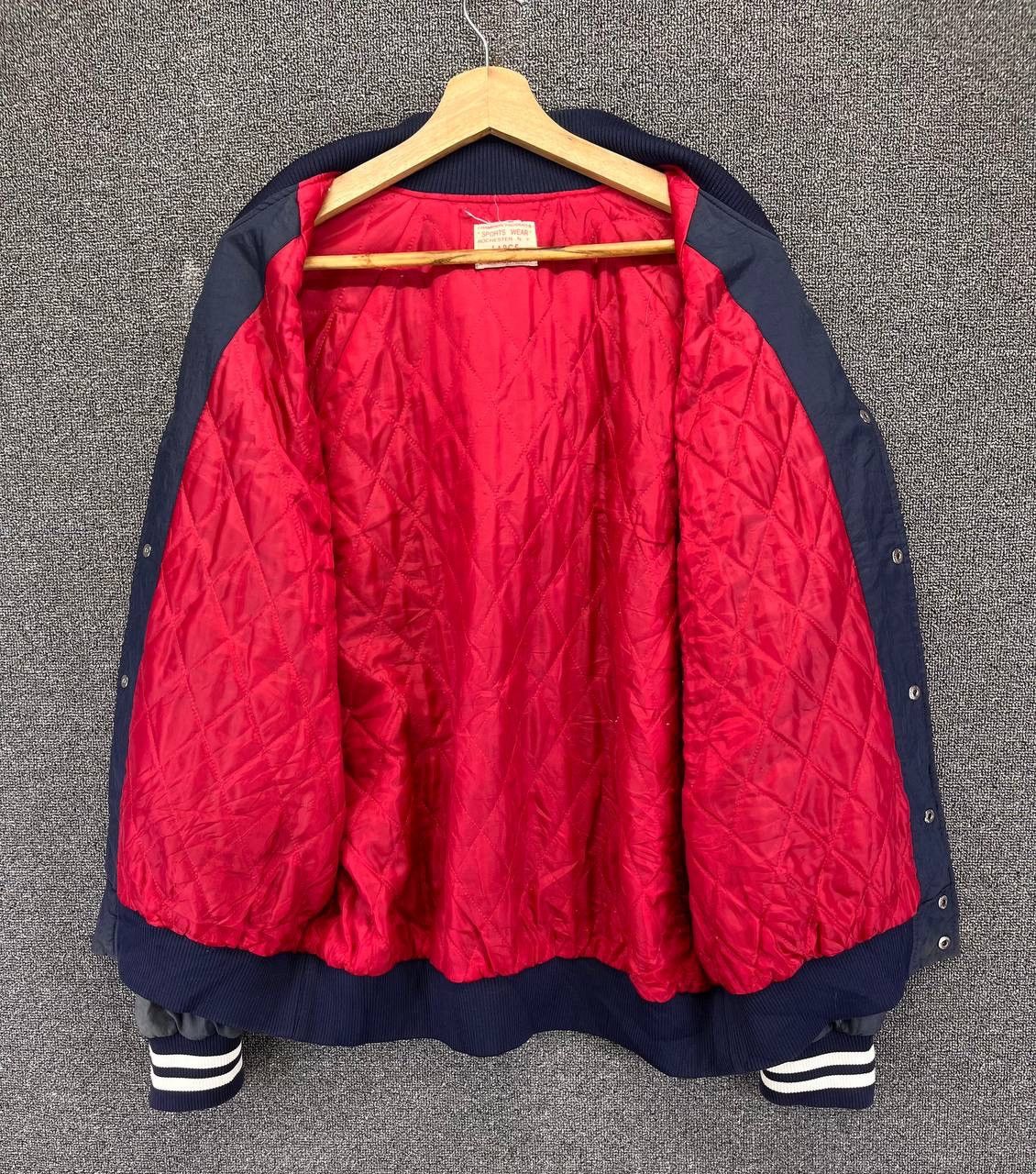 Champion Vintage Champion Rare Patchwork Trashed Varsity Jacket Size US L / EU 52-54 / 3 - 11 Thumbnail