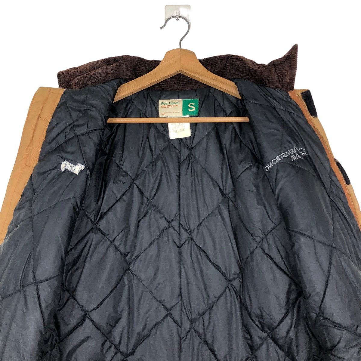 Garment Reproduction of Workers Vintage Wear Guard Chore Duck Canvas Bomber Jacket Carhartt Size US S / EU 44-46 / 1 - 14 Thumbnail
