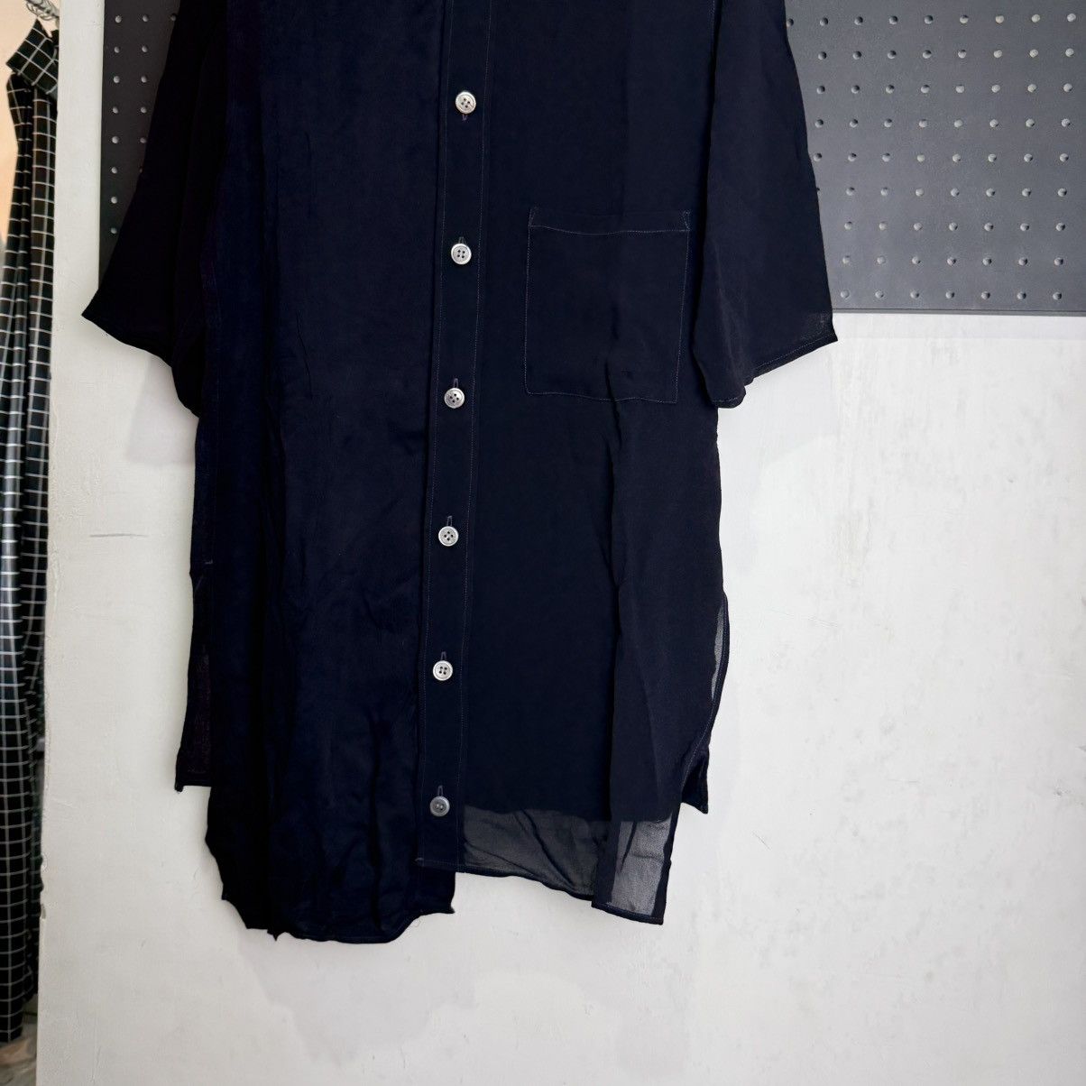 Yohji Yamamoto Y's Yohji Yamamoto buttonshirt fit rayon and linen Size XS / US 0-2 / IT 36-38 - 5 Thumbnail