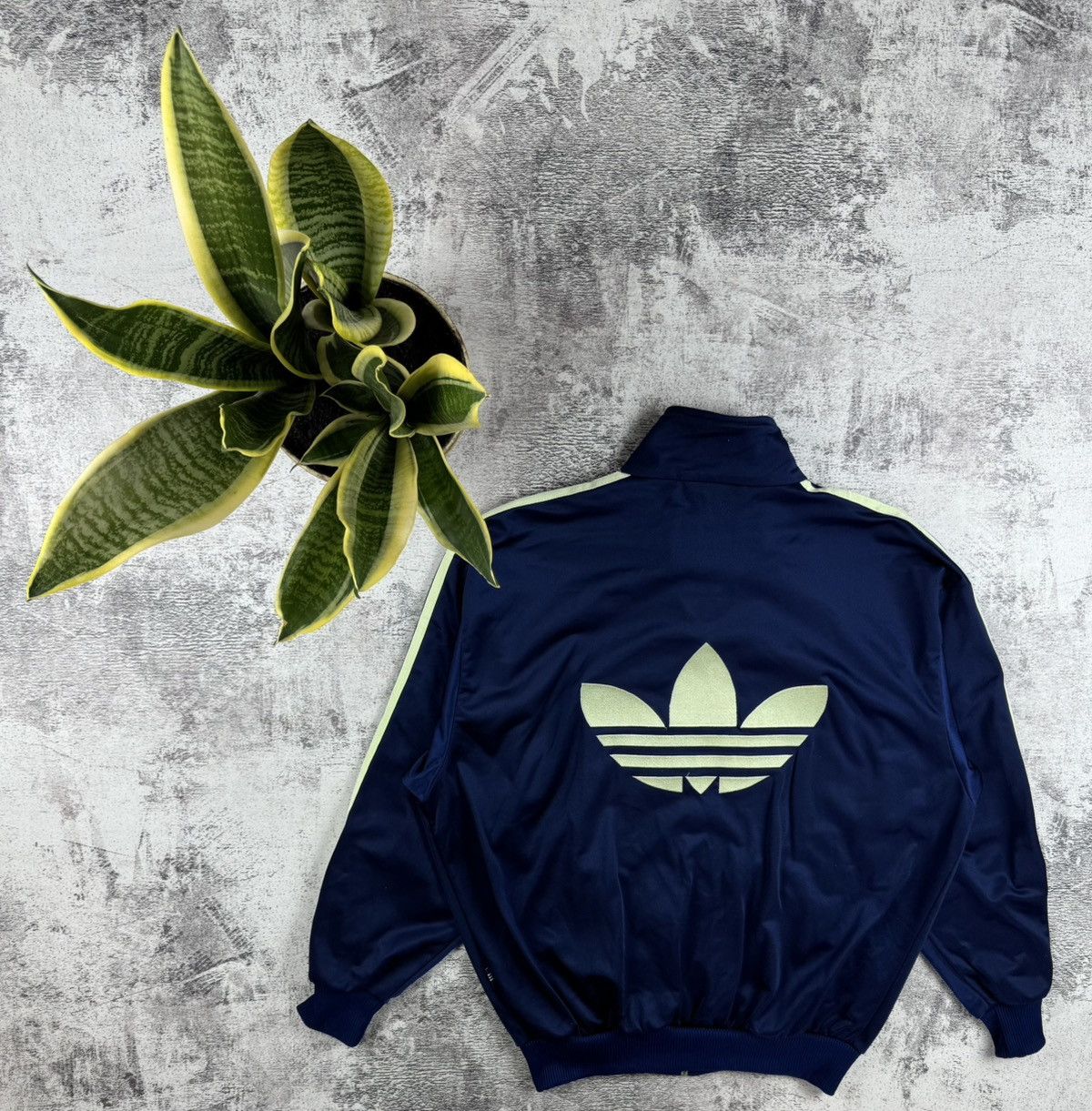 Adidas × Vintage Vintage Adidas Track Jacket embroidered