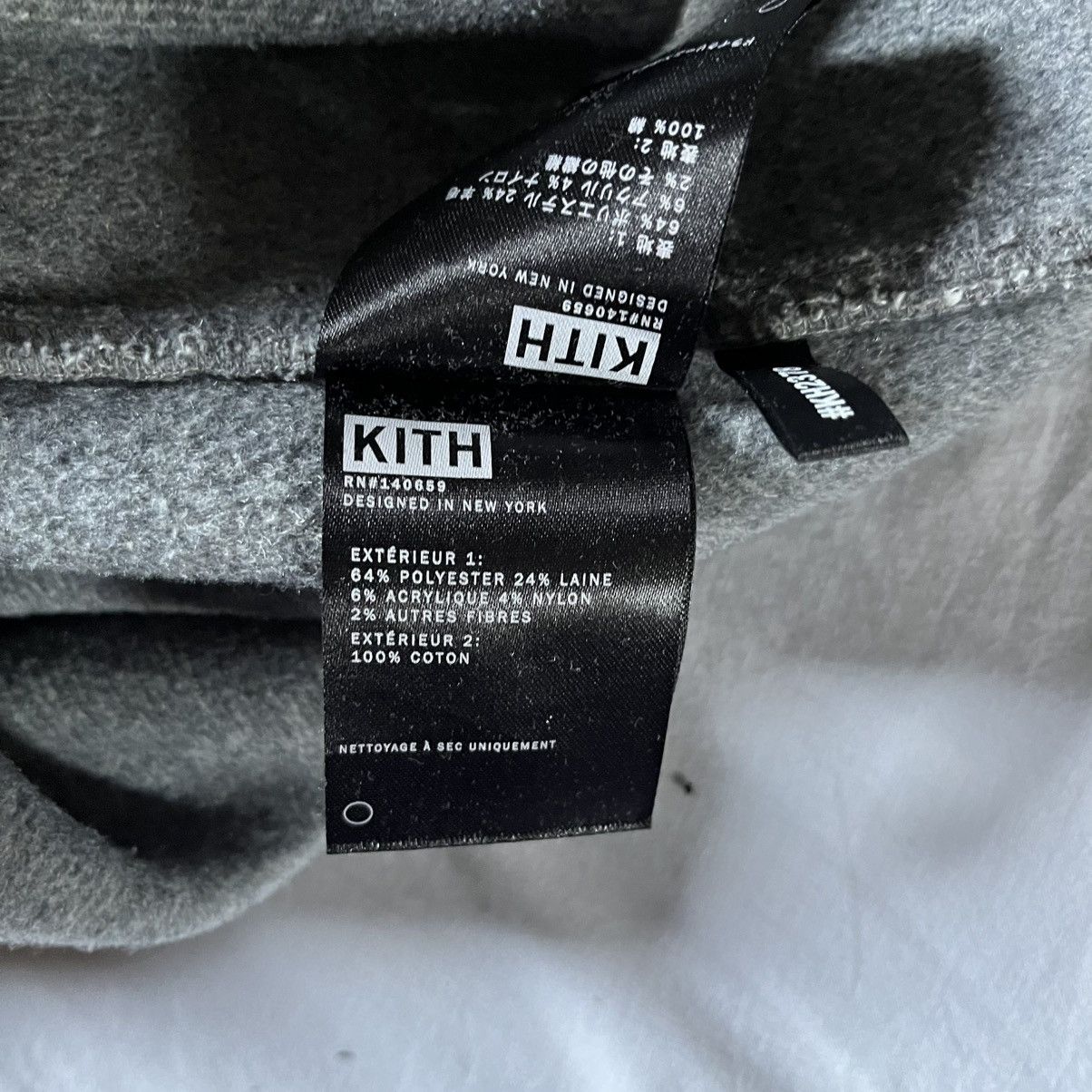 Kith Kith Dion Combo Grey/Navy Quarter Zip Size US S / EU 44-46 / 1 - 7 Thumbnail