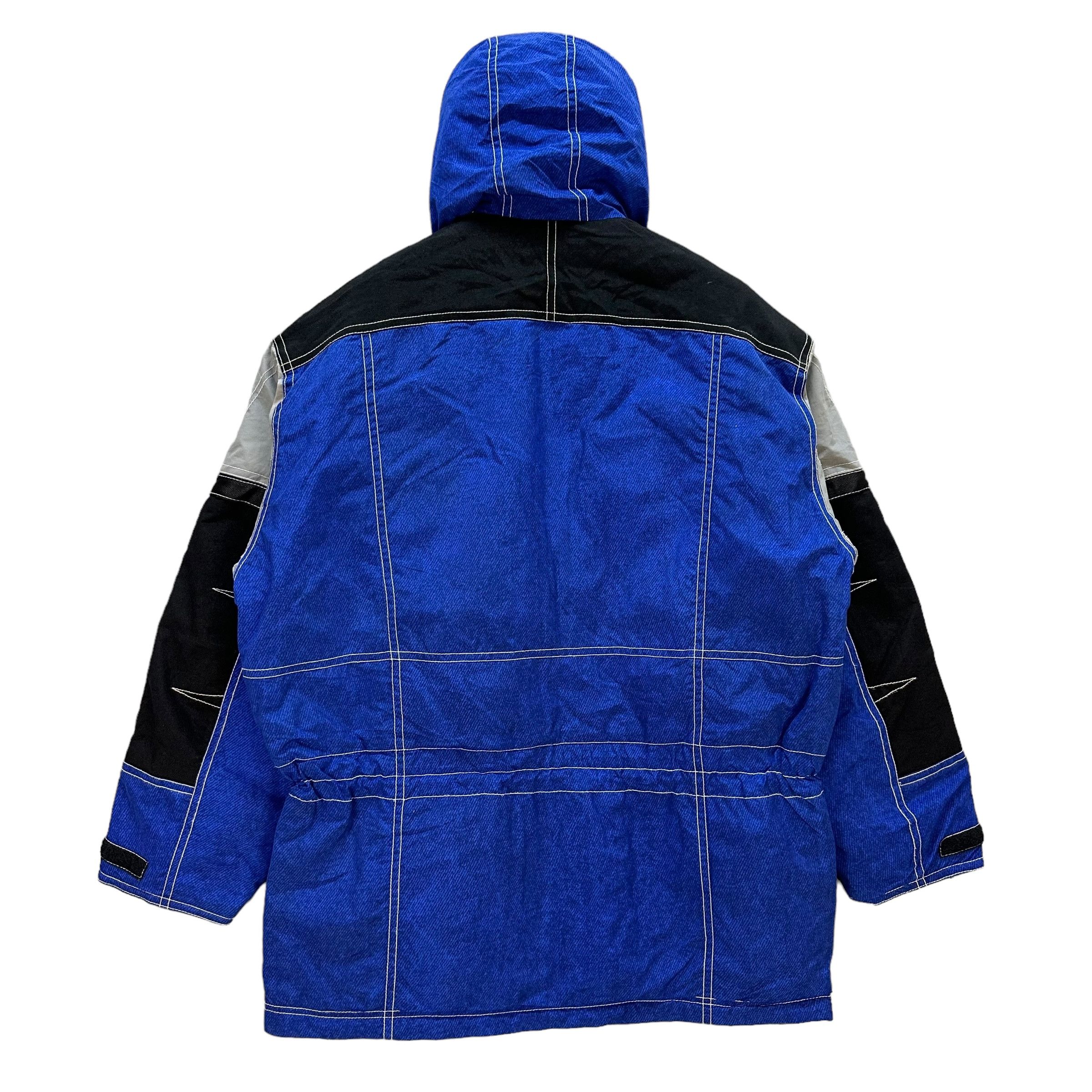 Japanese Brand SASQUATCH Blue Hooded Ski Jacket #A34-0775 Size US L / EU 52-54 / 3 - 13 Thumbnail