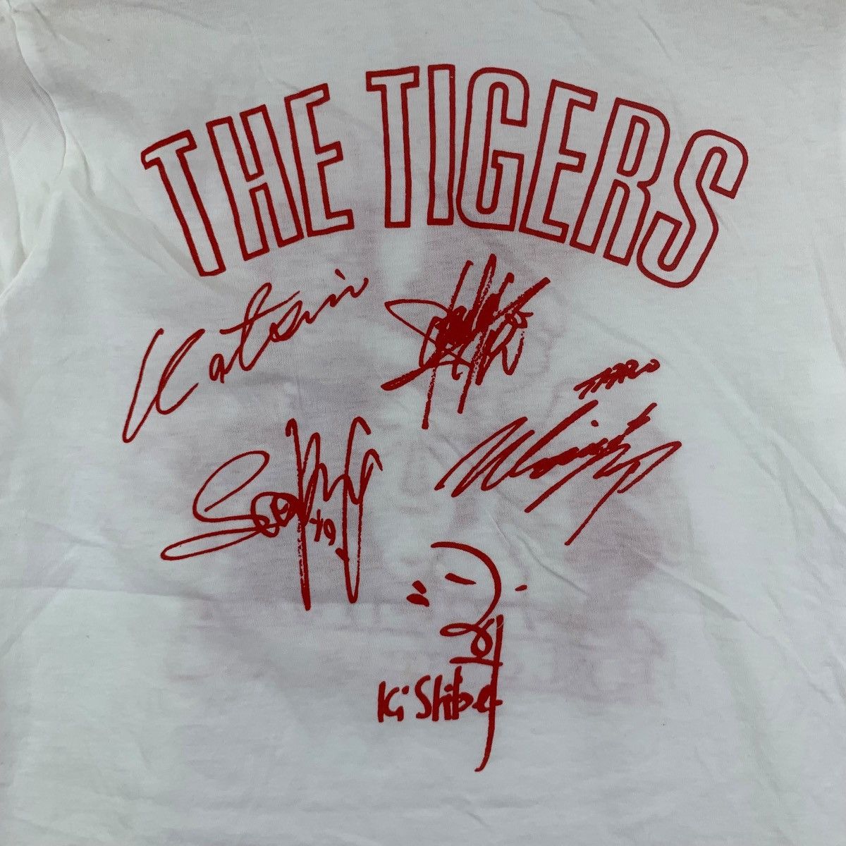 Band Tees Vintage 80’ THE TIGERS JAPAN Group Sounds Era Band Tee Shirt Size US XS / EU 42 / 0 - 5 Thumbnail