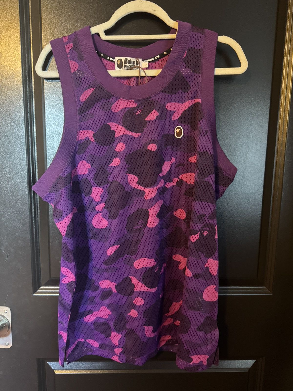 Bape Bape purple camp jersey Size US L / EU 52-54 / 3 - 1 Thumbnail
