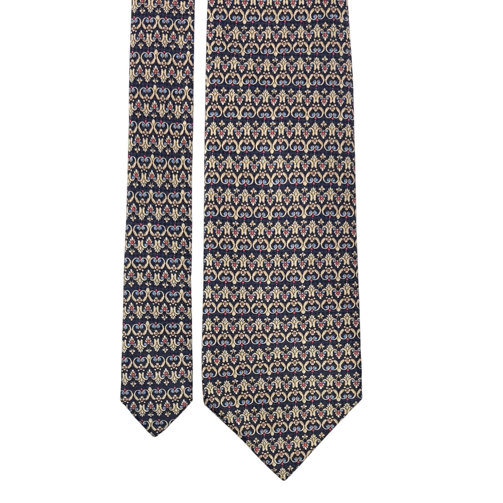 Christian Dior Monsieur Christian Dior Abstract Pattern Tie Size ONE SIZE - 1 Thumbnail
