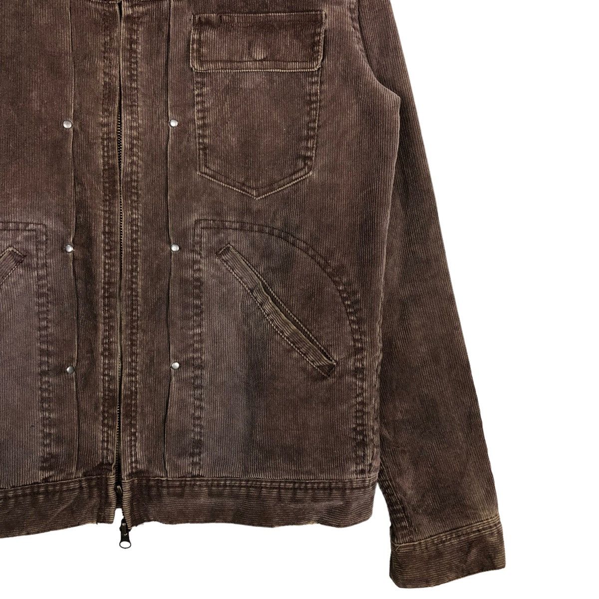 Hysteric Glamour VINTAGE TRUCKER BIKER JACKET CORDUROY BREATHMINT NUMBERNINE Size US M / EU 48-50 / 2 - 5 Thumbnail