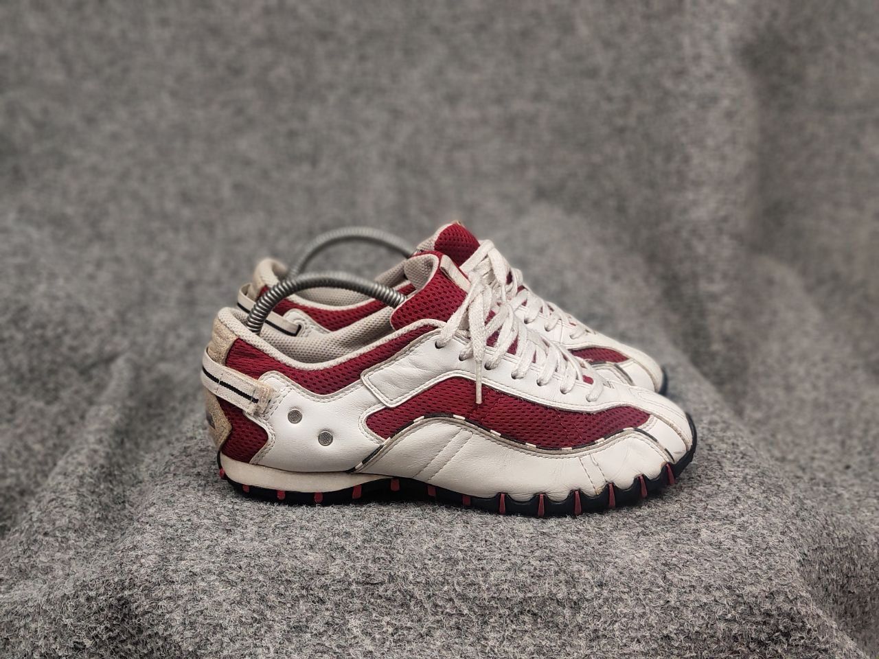 Rare Vintage Diesel Y2K Style Colorful Red Logo Sneakers