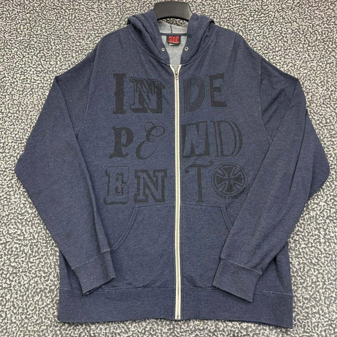 Independent Truck Co. Independent Hoodie Men Full Zip Long Sleeve Pocket Outdoor L Size US L / EU 52-54 / 3 - 1 Thumbnail