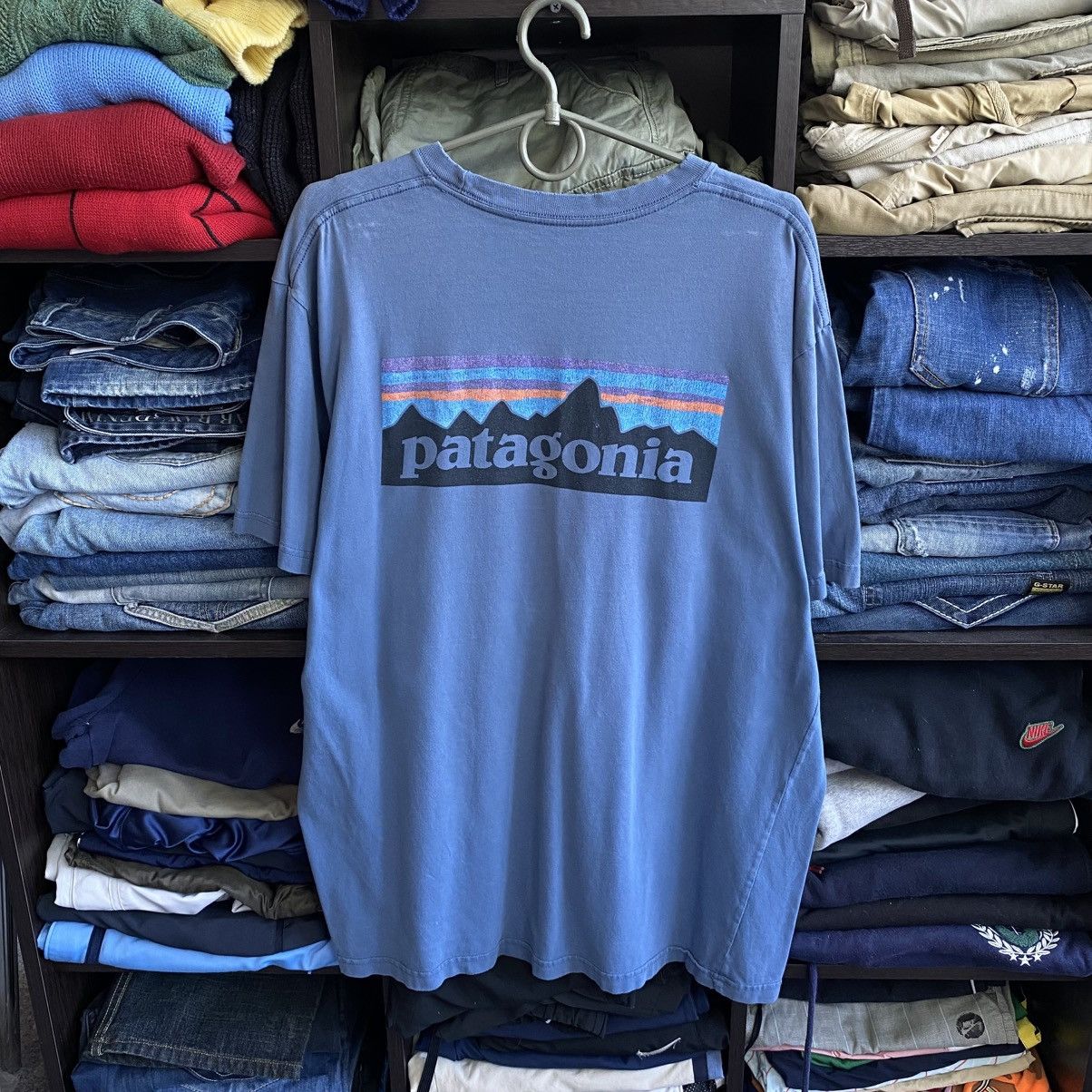 Patagonia Vintage Patagonia Big logo y2k streetwear opium tee Size US L / EU 52-54 / 3 - 1 Thumbnail