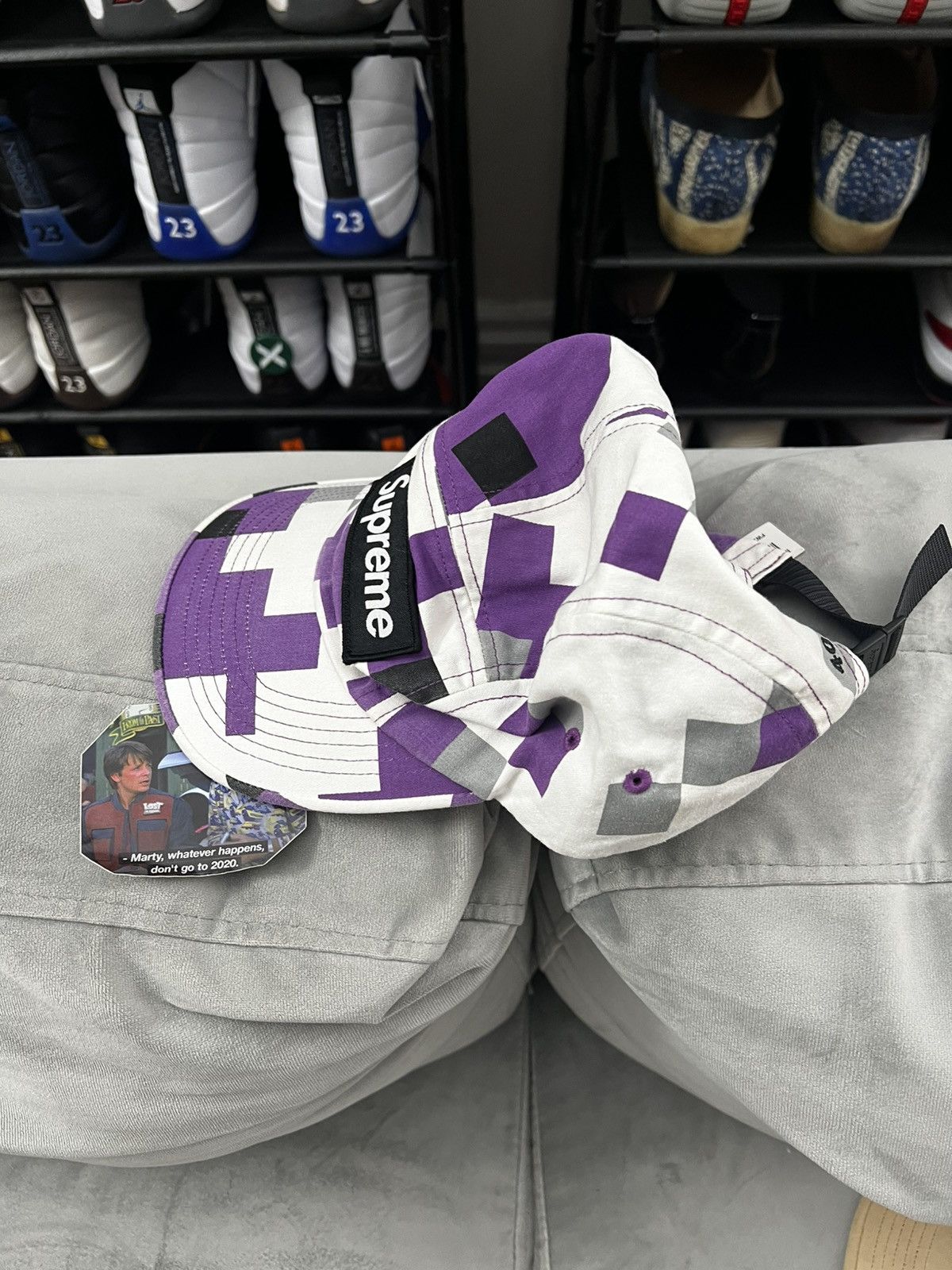 Supreme Supreme military purple cap Size ONE SIZE - 3 Thumbnail