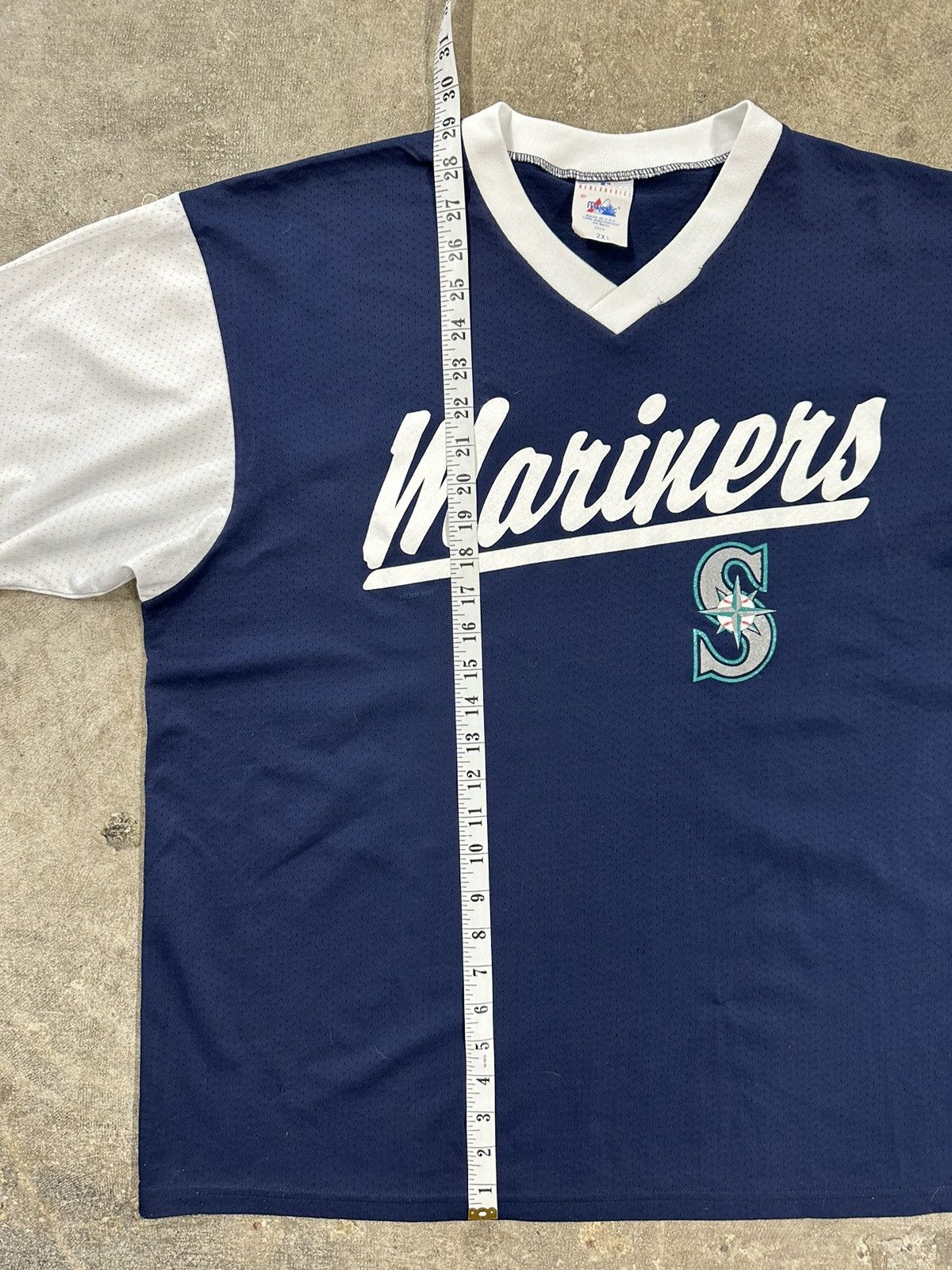 Majestic Vintage 90s Majestic Seattle Mariners MLB Baseball Jersey Size US XXL / EU 58 / 5 - 11 Thumbnail