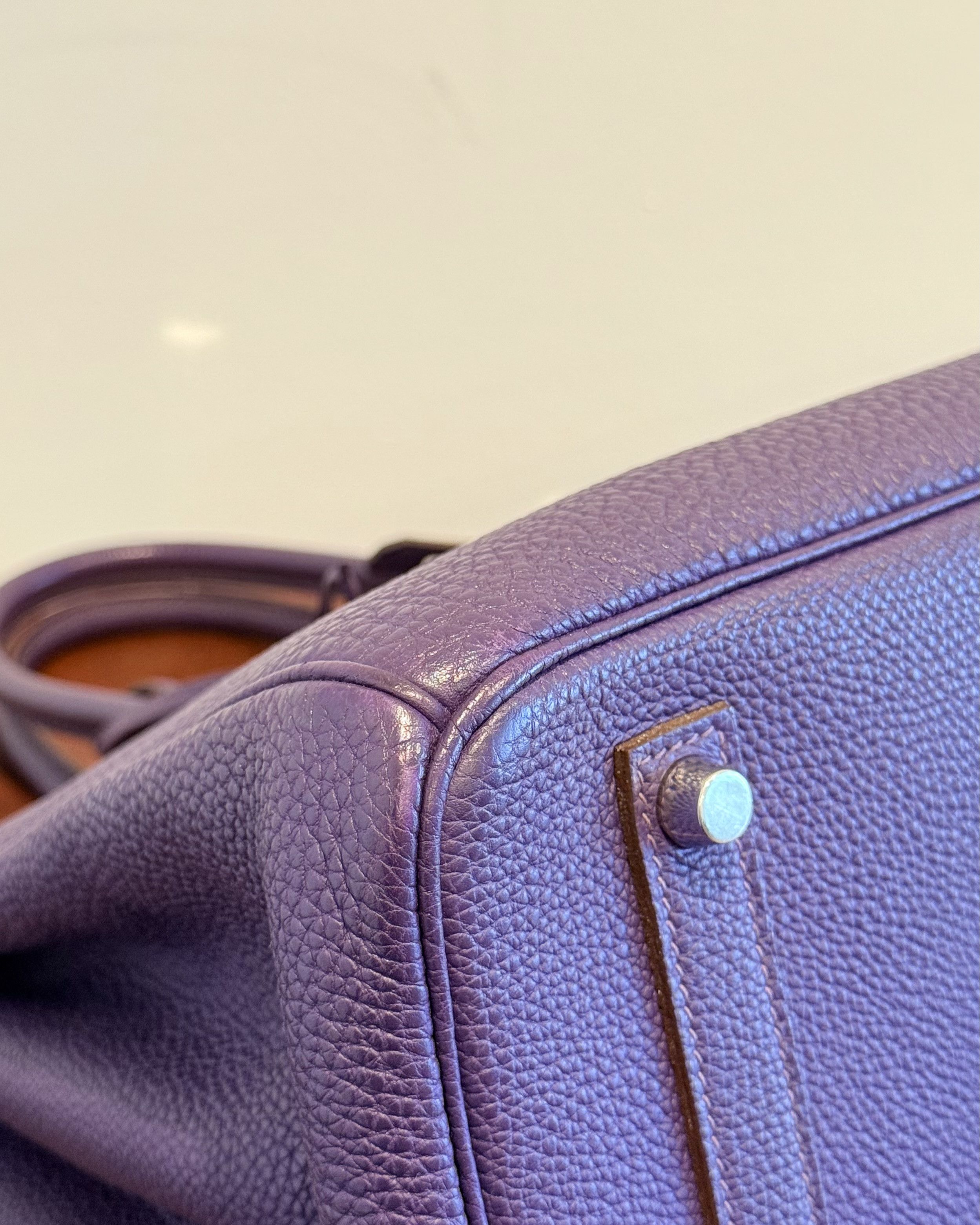 Hermes Hermes Togo Birkin 35 Iris Size ONE SIZE - 9 Thumbnail